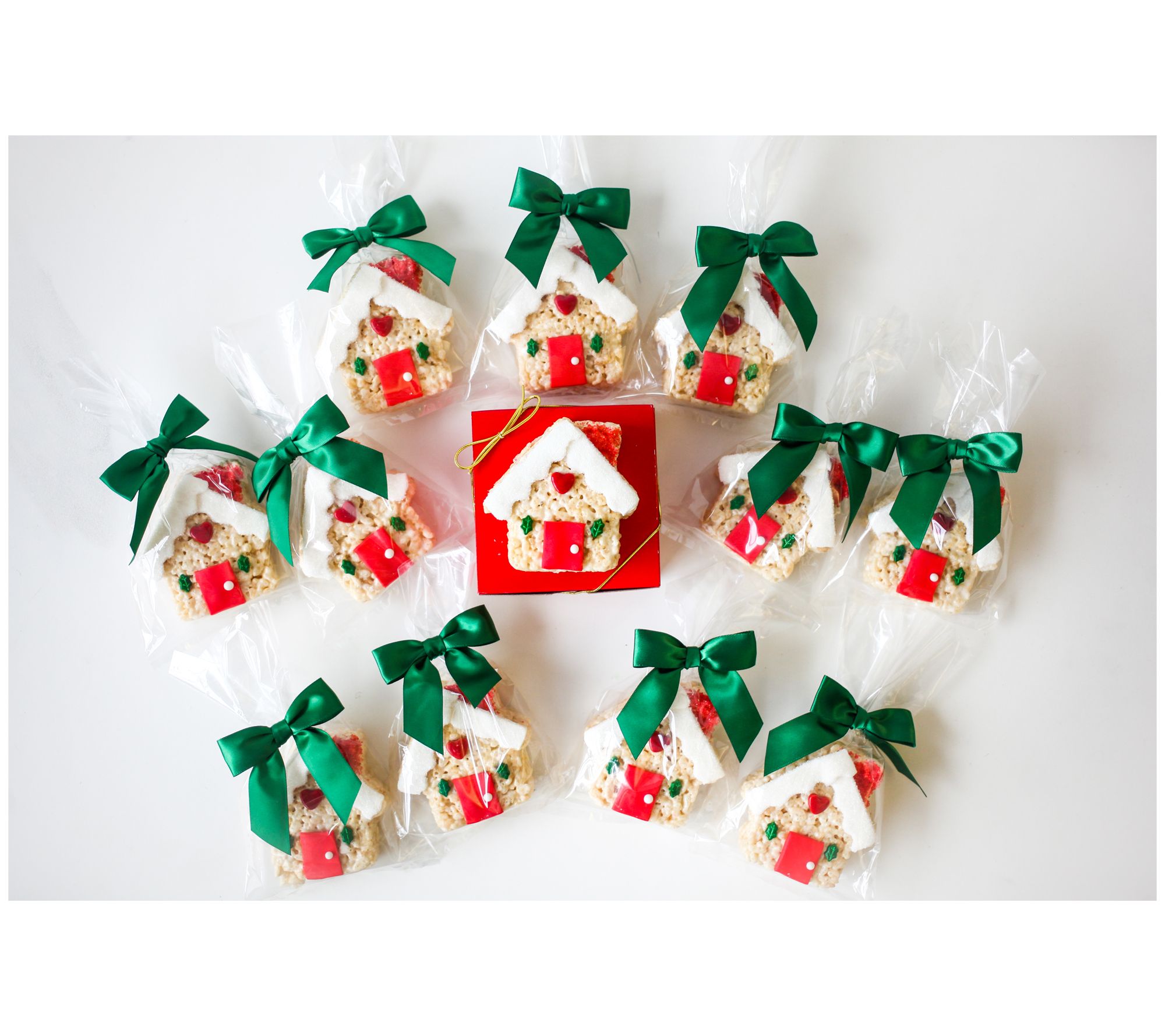 Creative Crispies 6-Piece Gingerbread House Treats