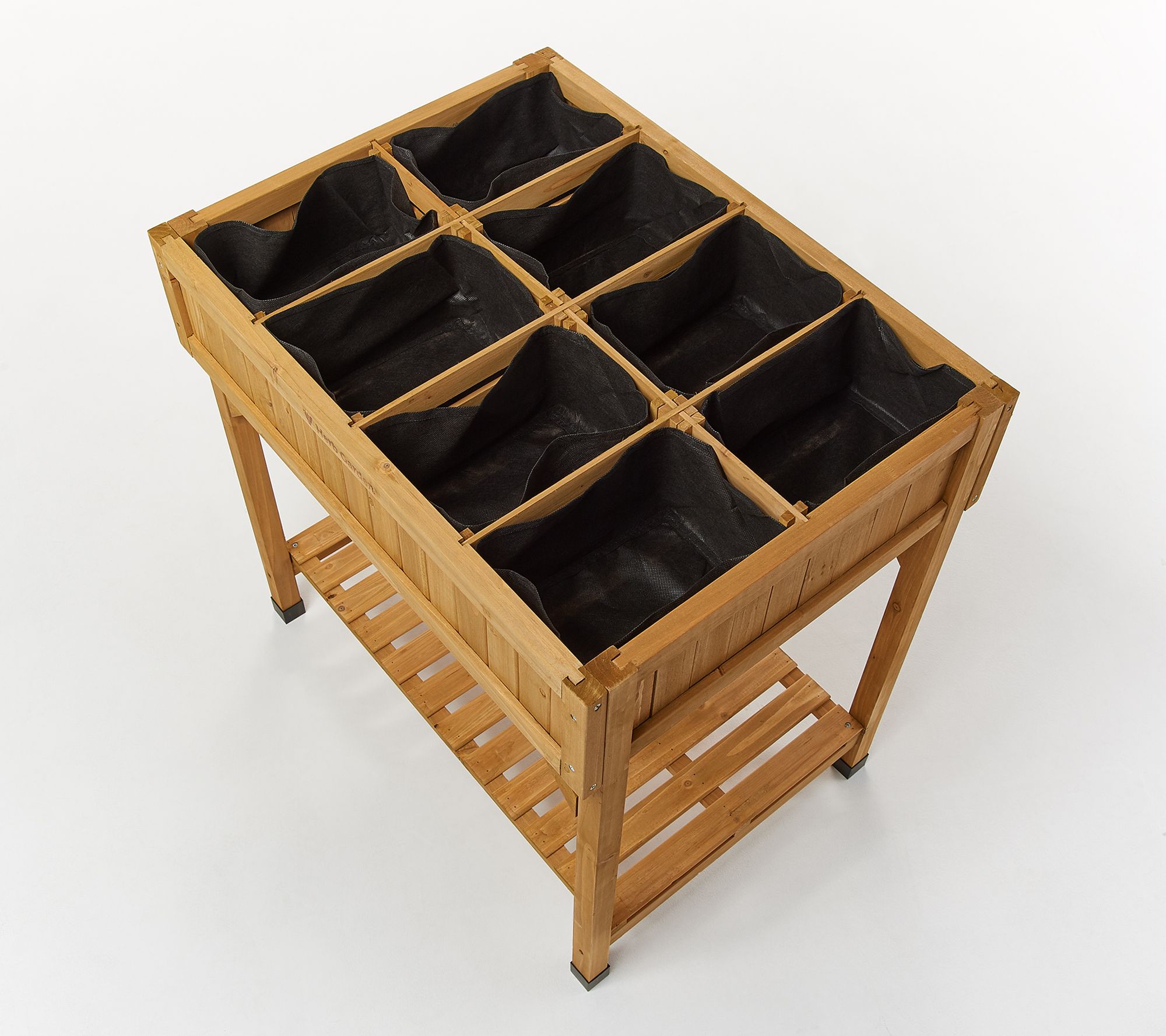 Vegtrug Cedar Herb Garden with Shelf & Custom Plant Pockets