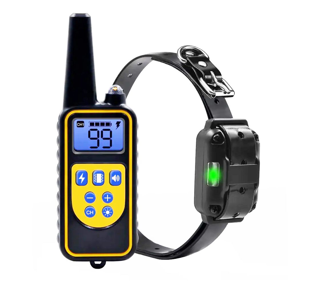 Pet Life   Barkshield LED Sound Training Dog Collar