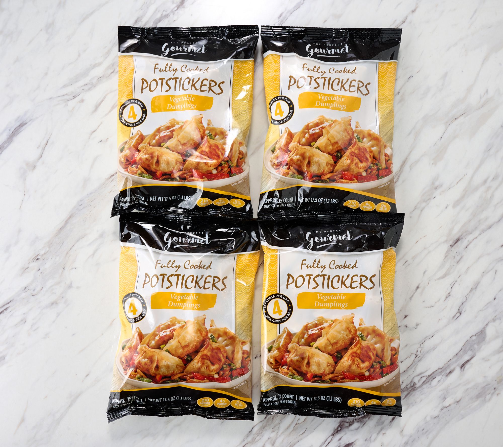 the-perfect-gourmet-100-ct-veggie-potstickers-auto-delviery-qvc