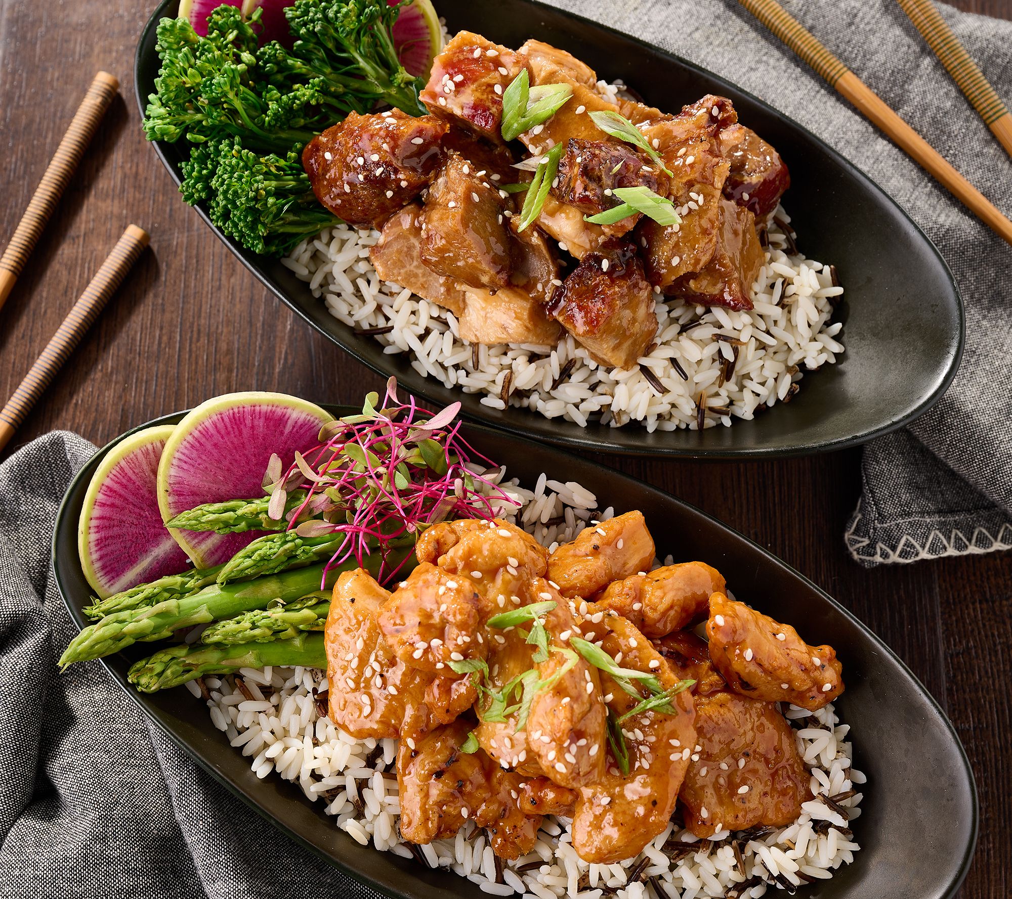 Falkor Fusion 3 lbs Teriyaki Chicken or Pork Bites Auto-Delivery