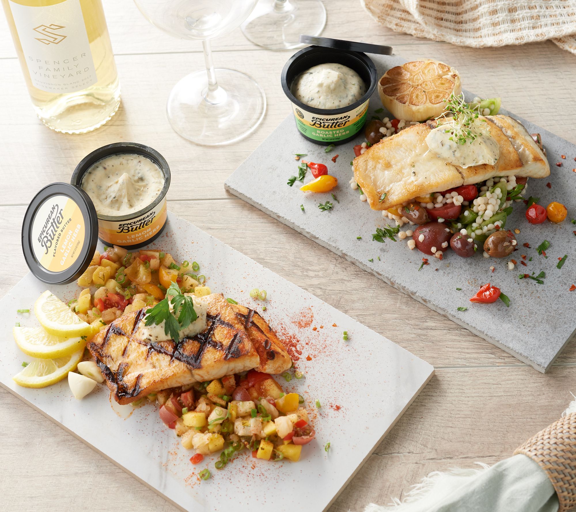 Australis (16) 6oz Center-Cut Barramundi Seabass Filets w/ 3.5oz Butter