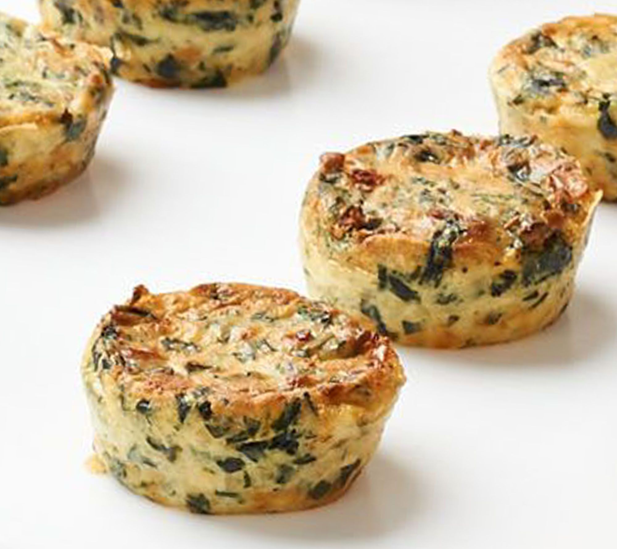 Oak Stove Kitchens (7) 4oz Individual Crustless Quiche