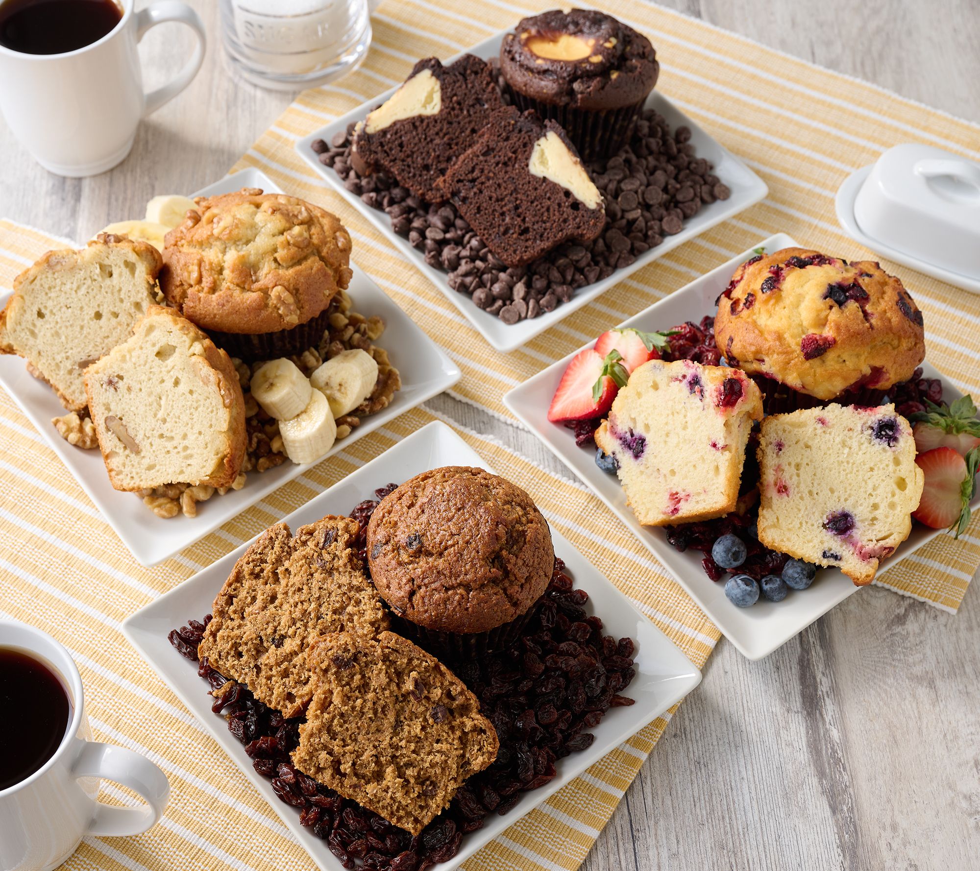 David's Cookies (8) 6oz Individual Jumbo Muffins