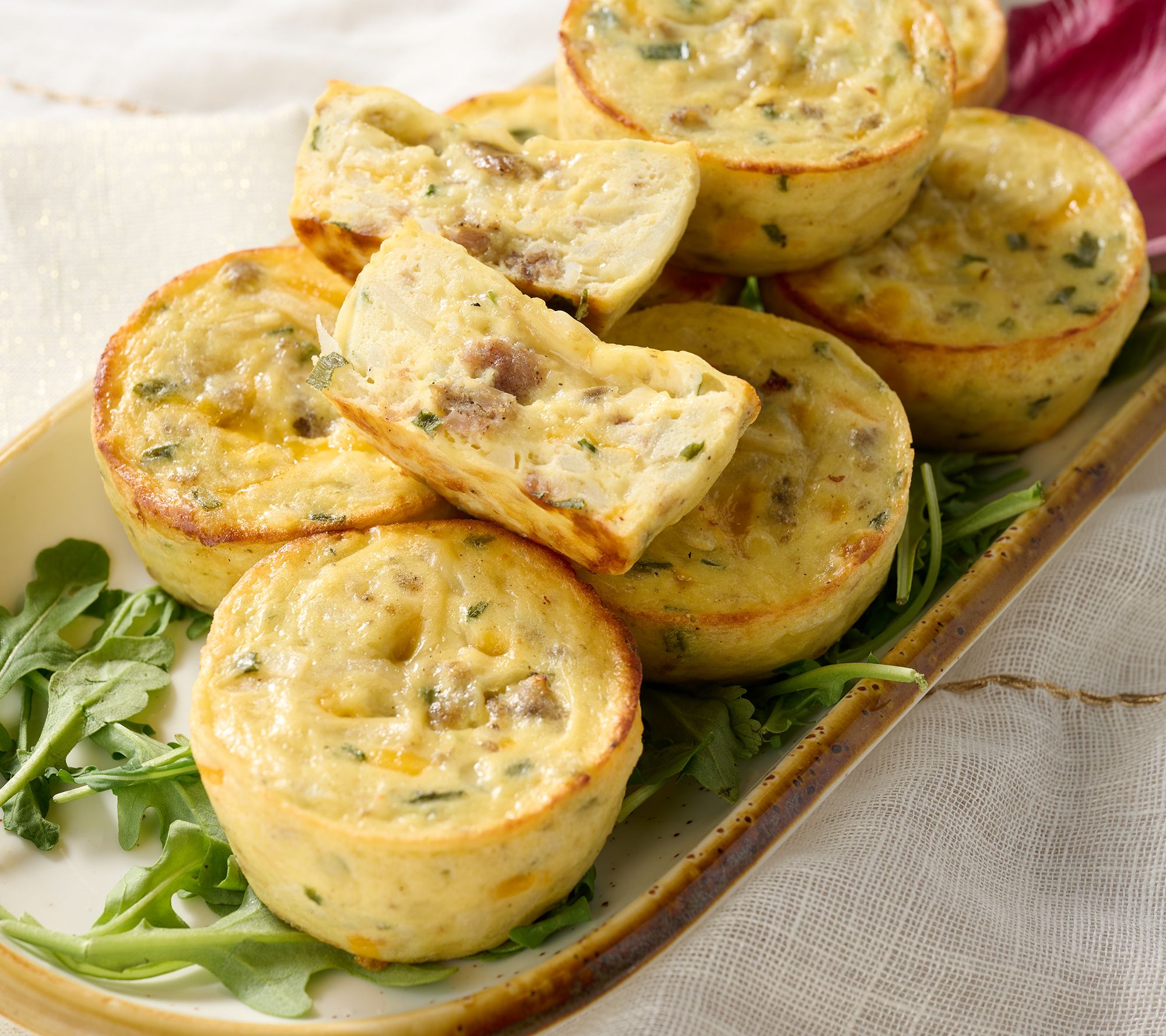 Oak Stove Kitchens (8) Individual Crustless Quiche