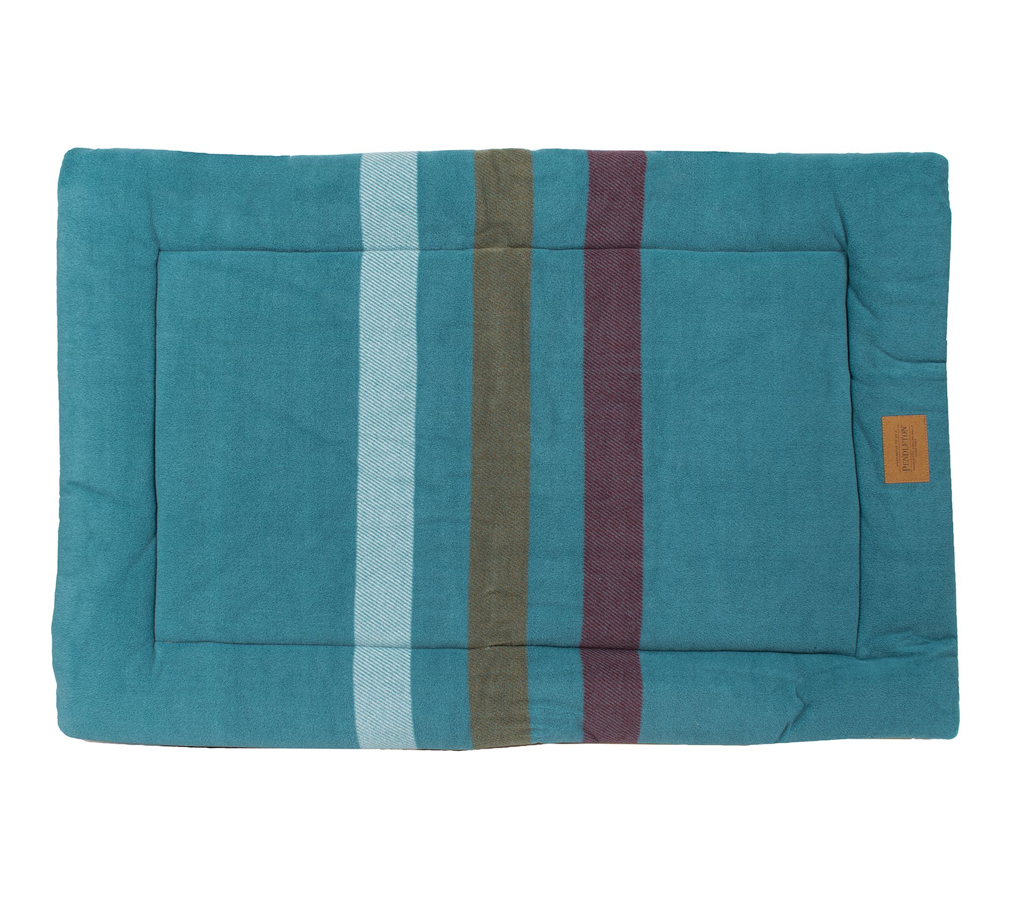 Pendleton Large Cabin Stripe Fleece Comfort Cushion