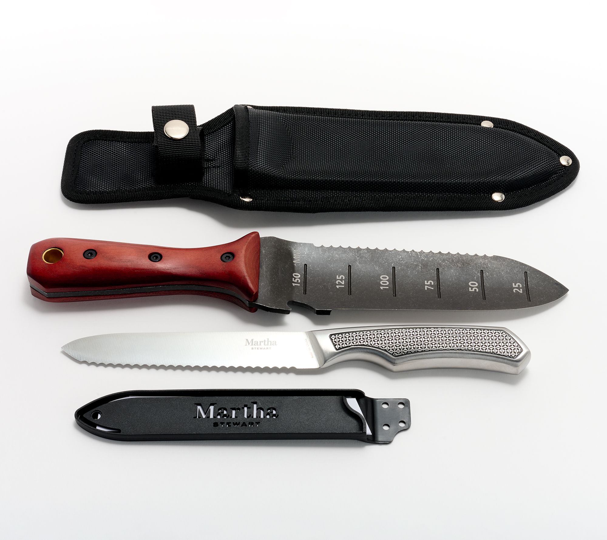 "As Is" Martha Stewart Hori Hori and Serrated Knife Tool Set