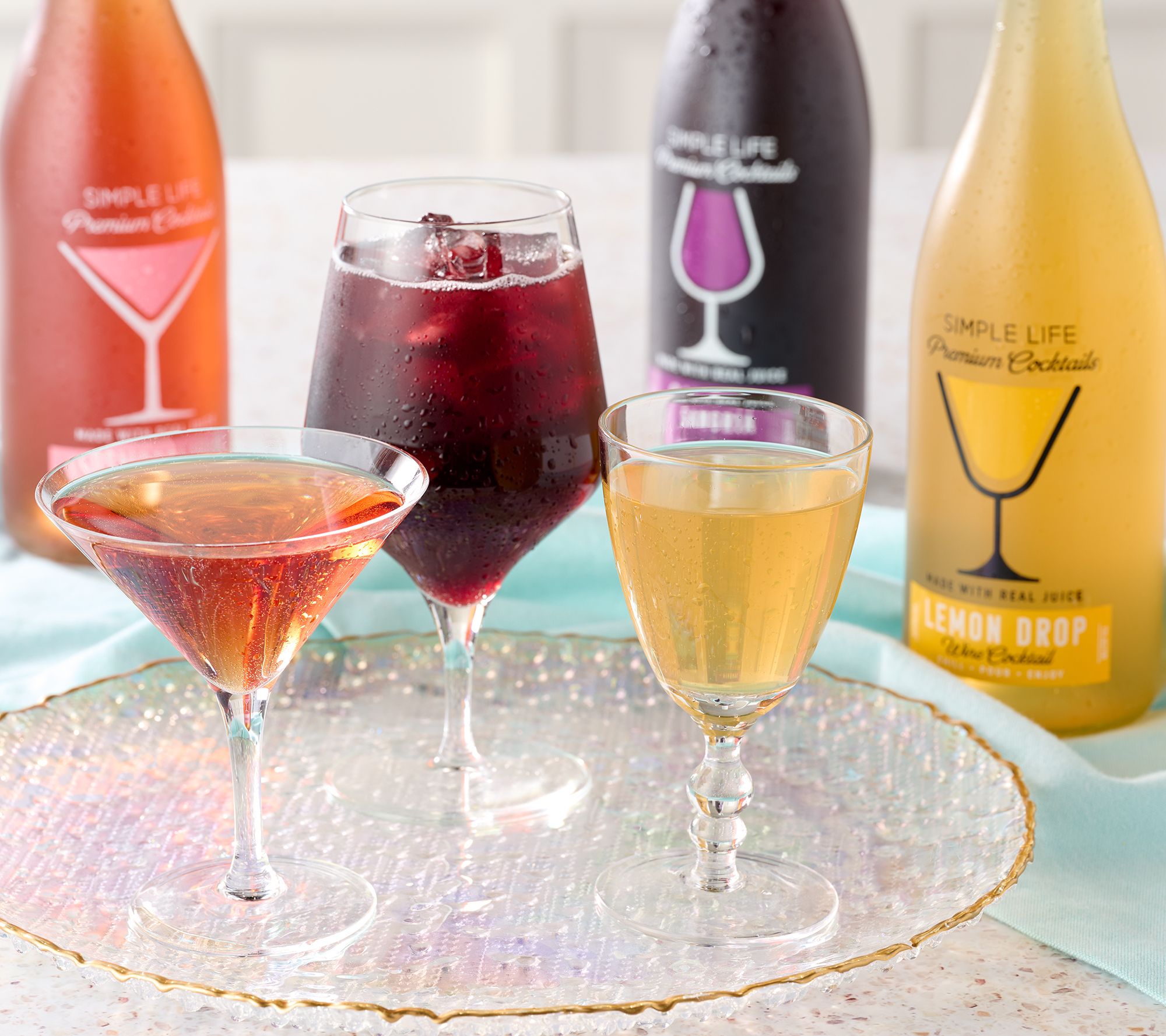 Hemispheres (3) 750ml Btls Simple  Life Premium Wine Cocktails