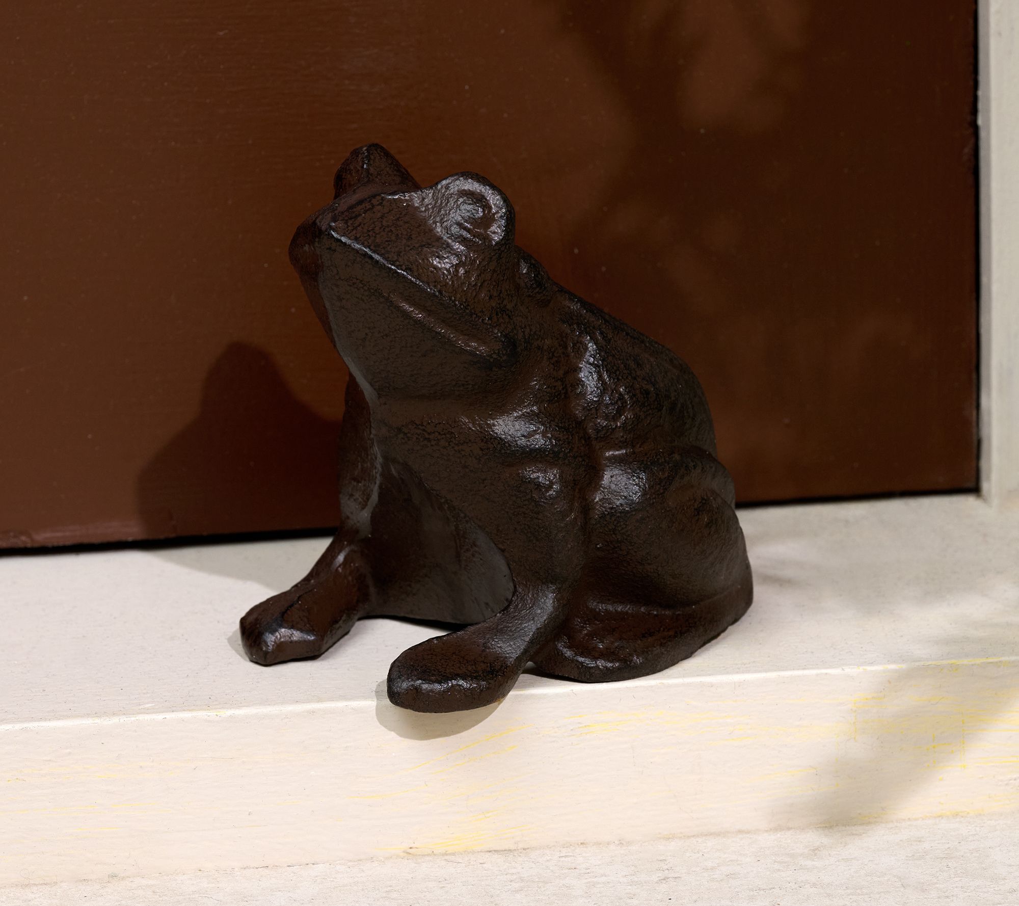 "As Is" Martha Stewart Frog Iron Door Stopper