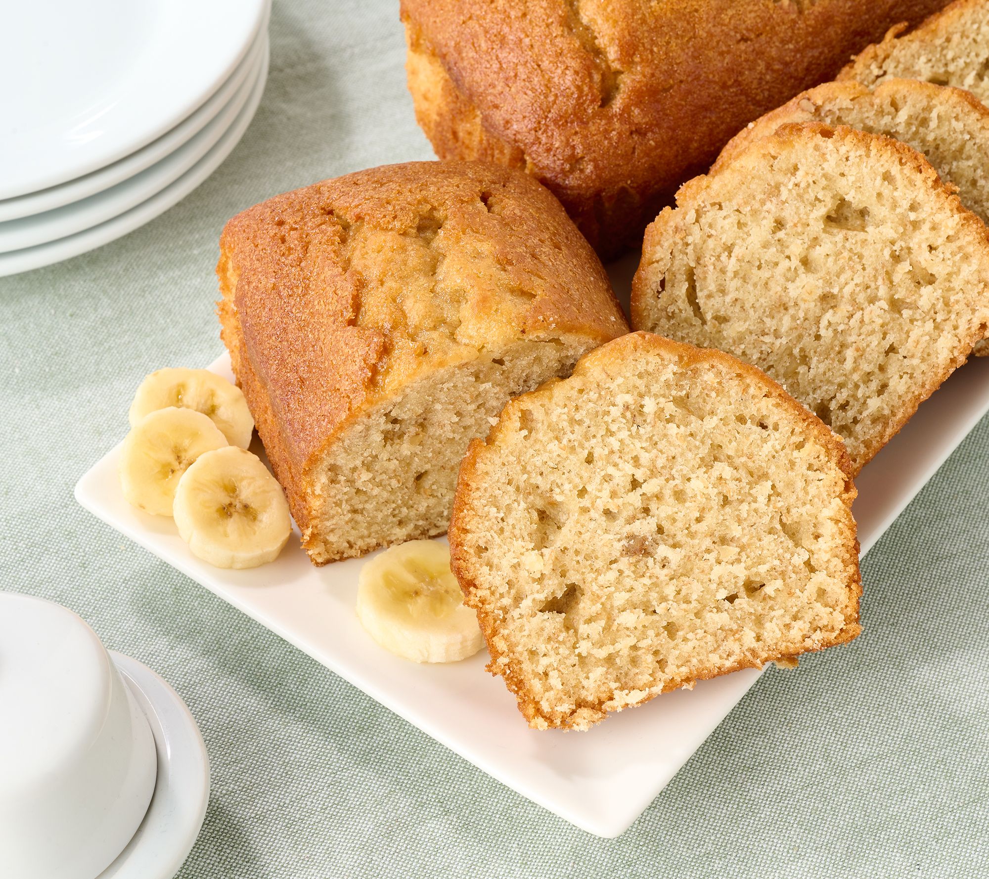 Bakehouse Bread (4) 14oz Sweet Banana or Blueberry Loaves