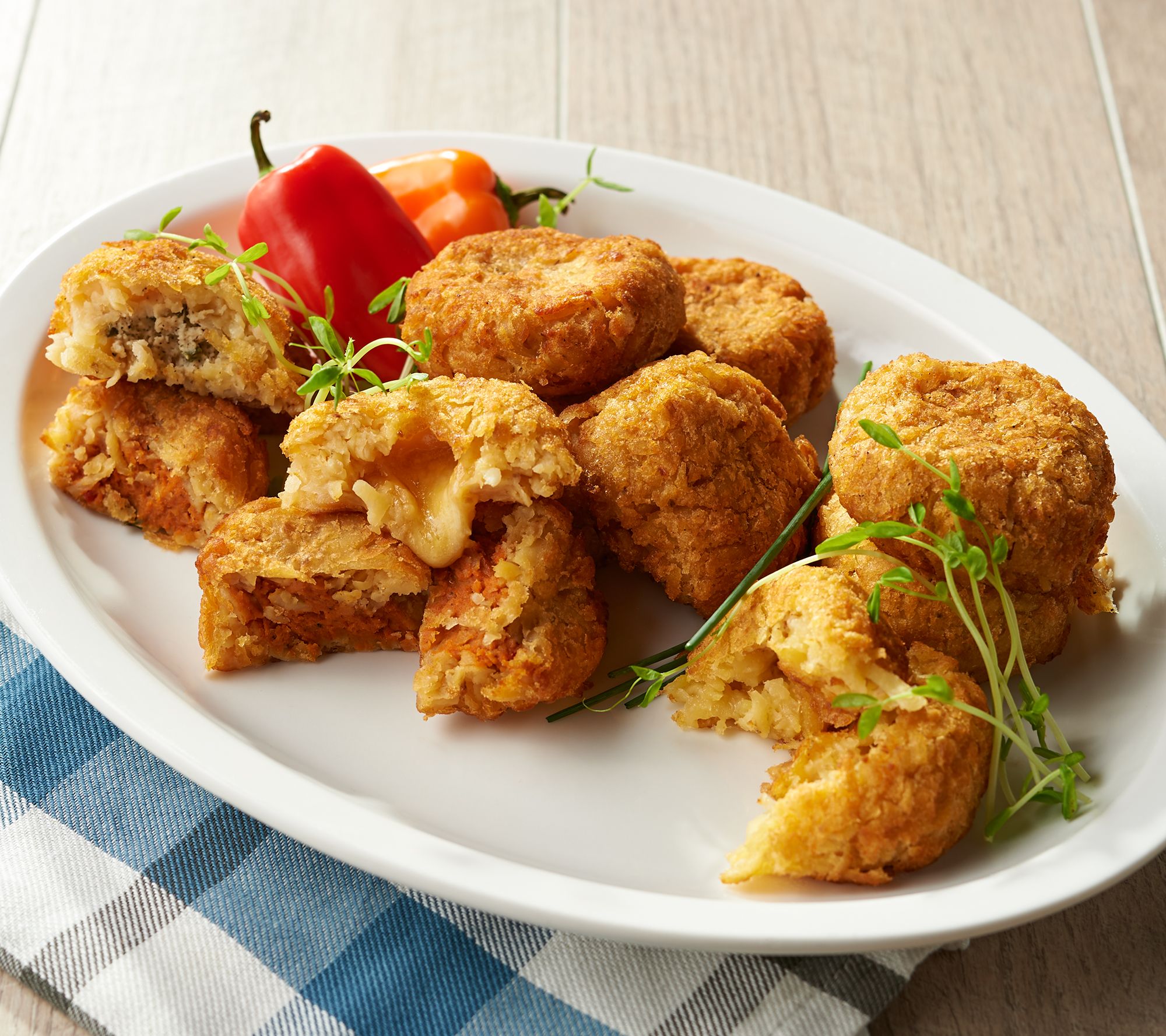 Swiss Rosti 18-Piece Crispy Filled Potato Bites - QVC.com