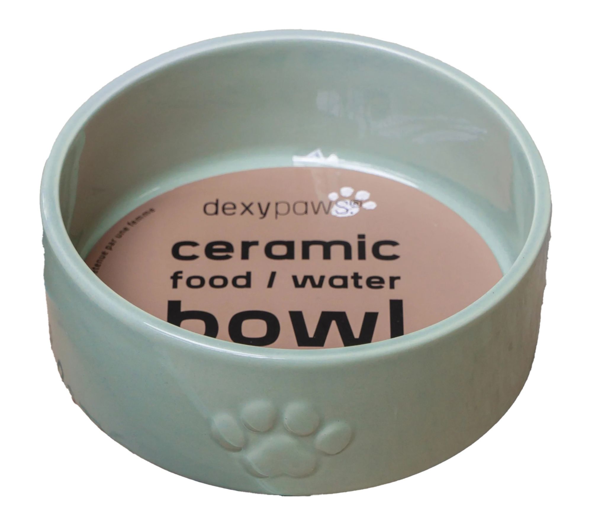 Dexypaws Ceramic 26 oz Dog Bowl