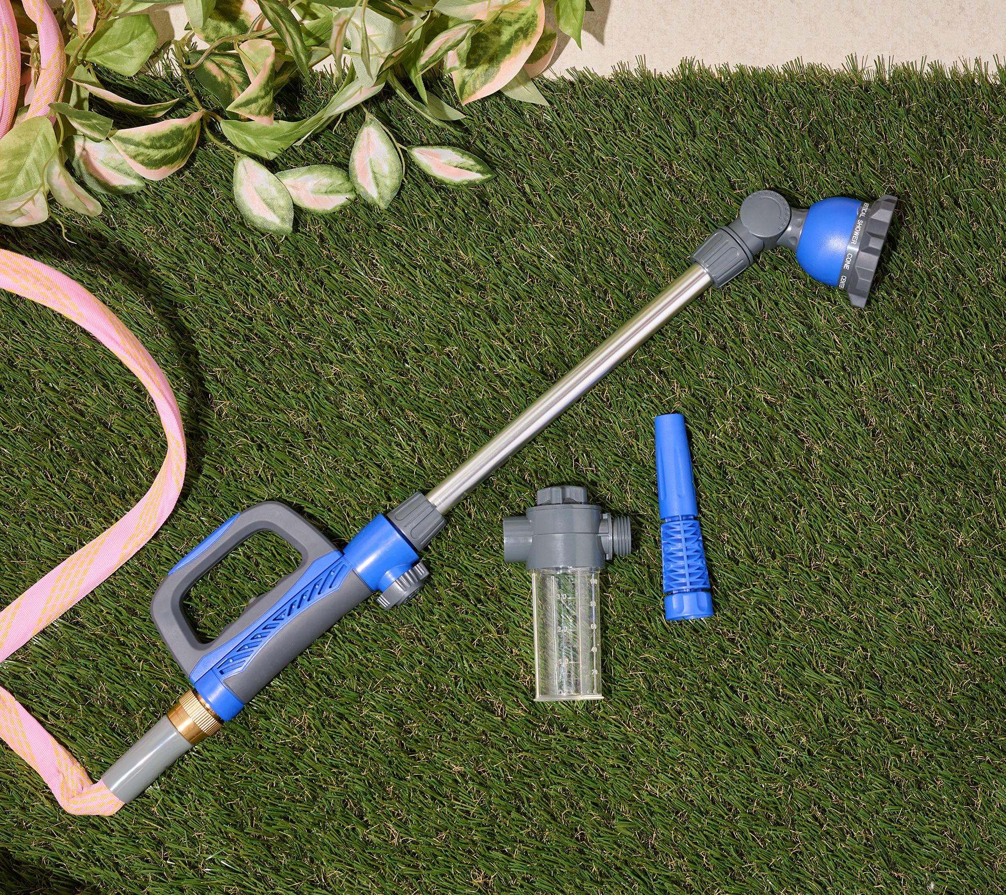 Bernini Easy Grip 4-Piece Hose Nozzle Garden Bundle