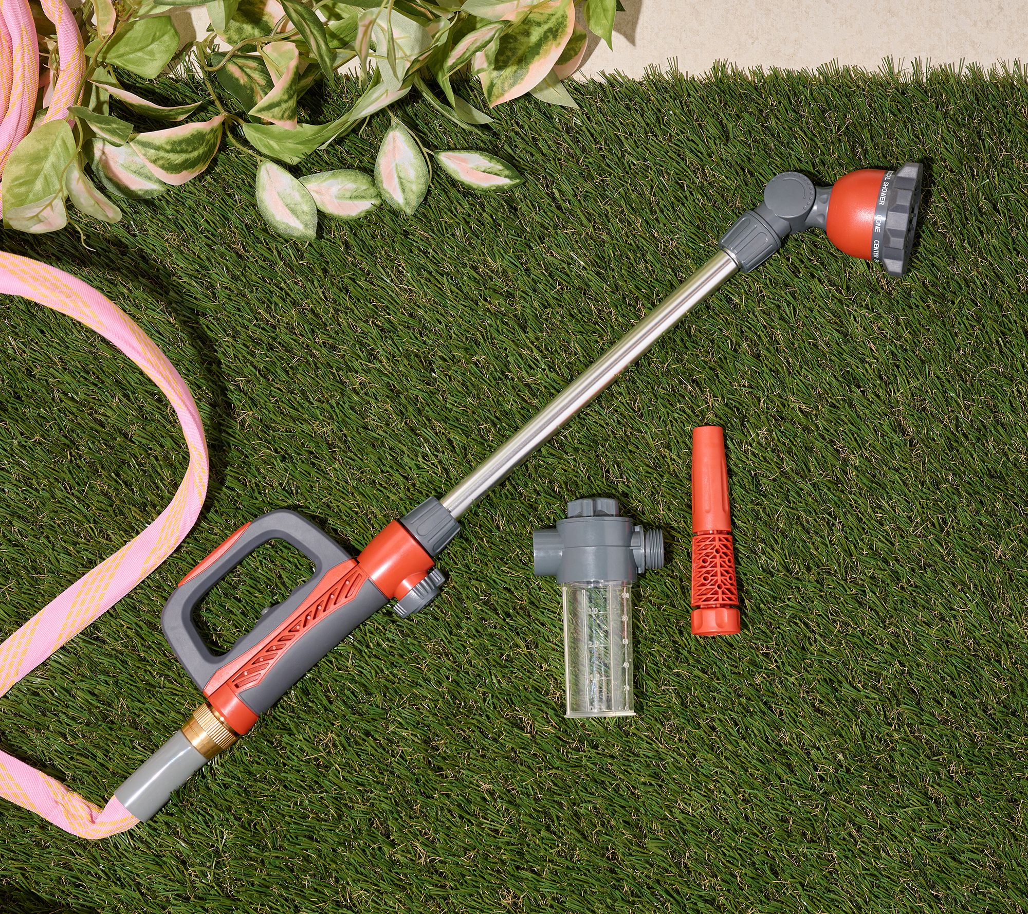 Bernini Easy Grip 4-Piece Hose Nozzle Garden Bundle