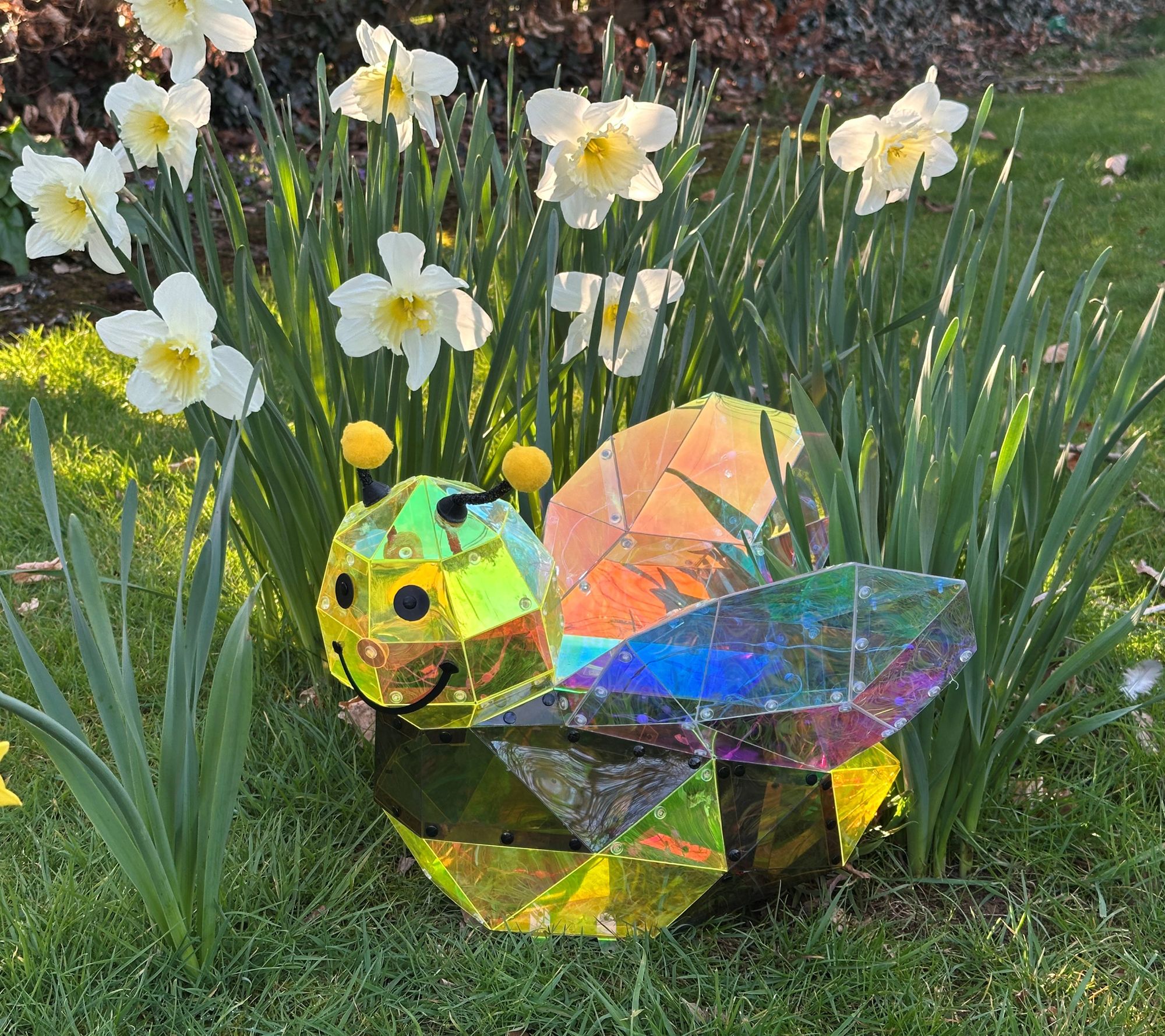 "As Is" Jennings Solar Holographic Garden Friend with Remote