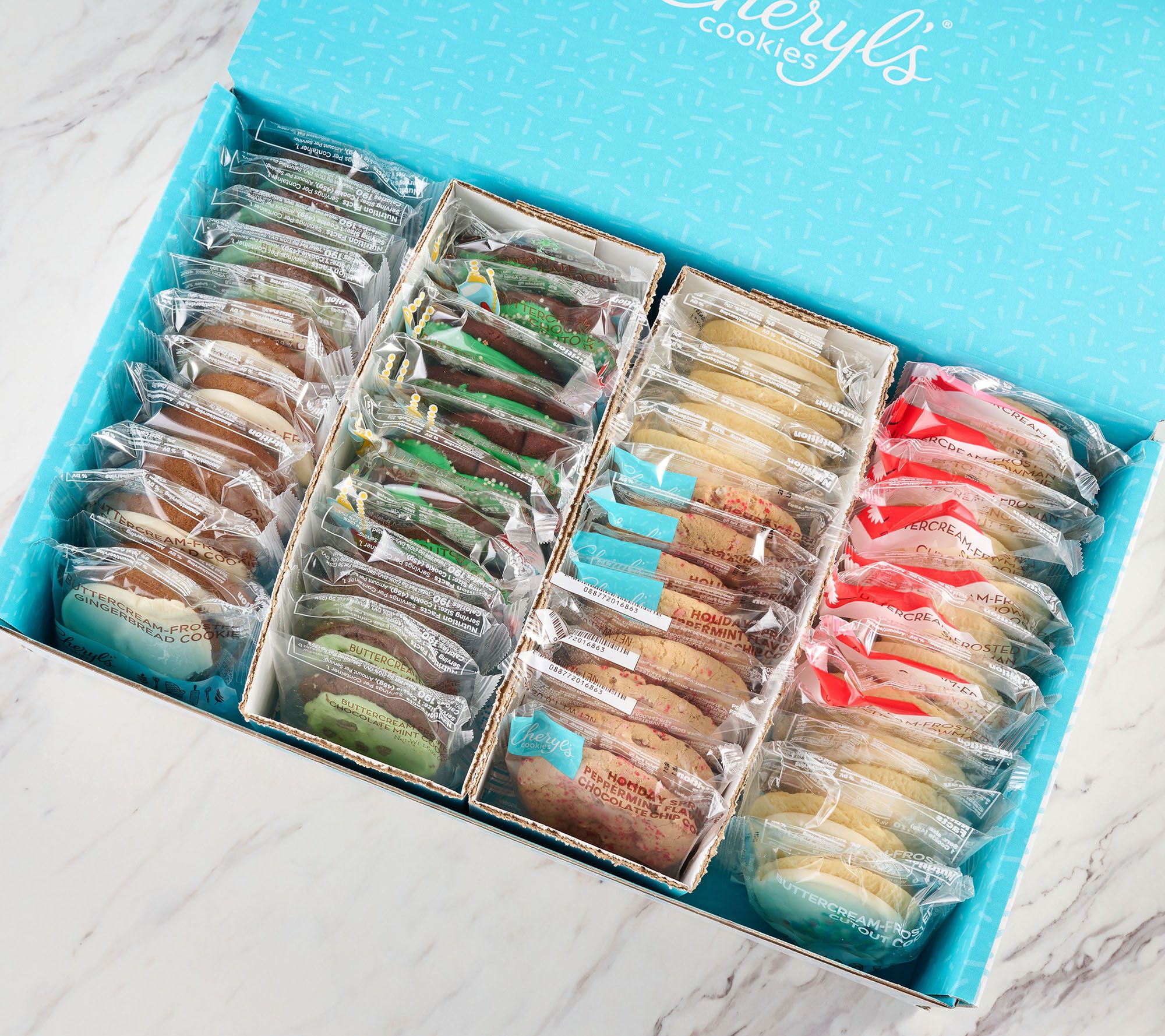 Cheryl's 48pc Holiday Essentials Cookie Assortment - QVC.com