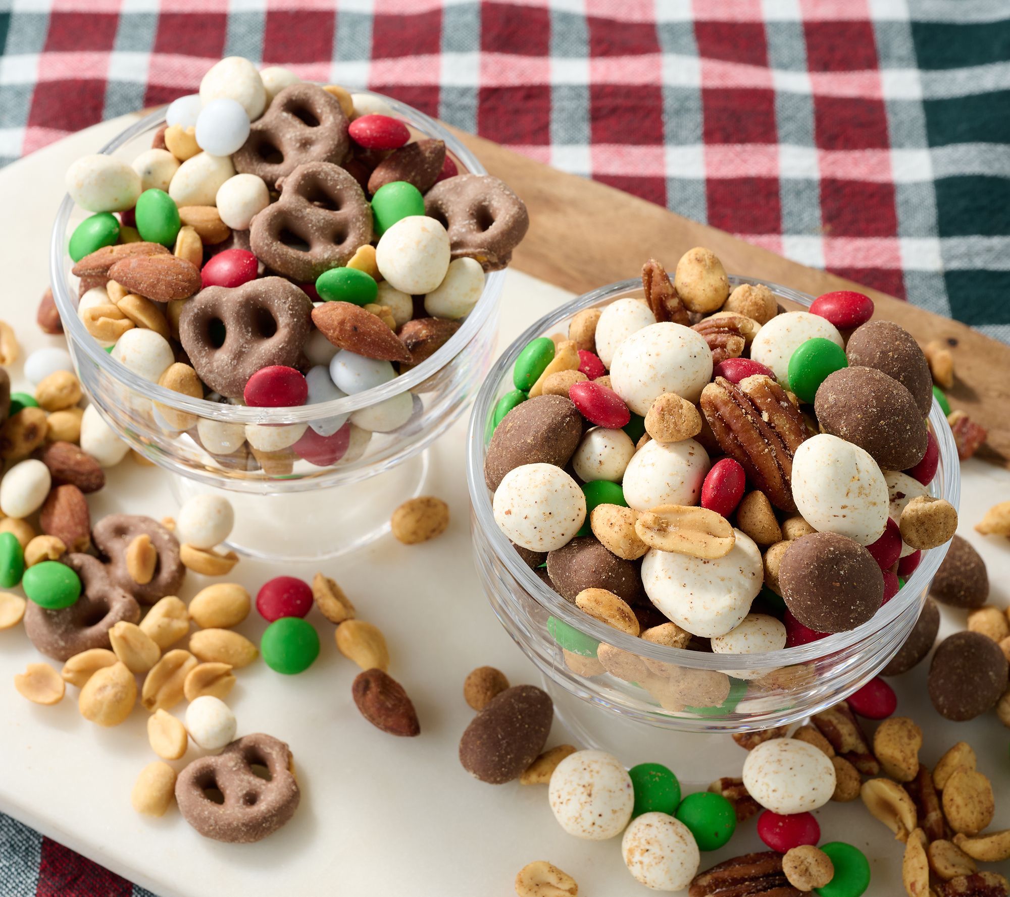 Germack (2) Jar Set Rudy's Blend & Gingerbread House Nut Mix