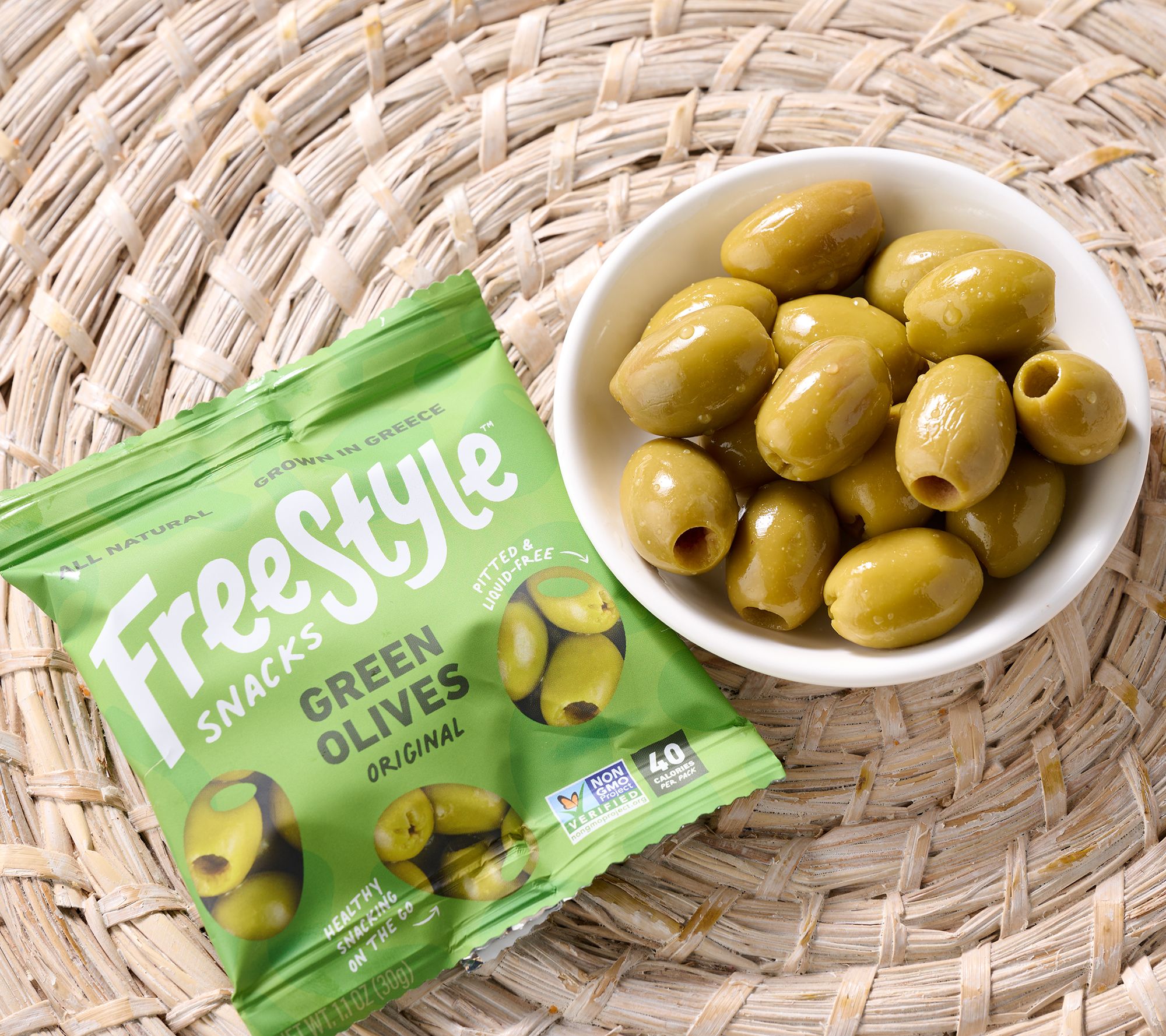 Freestyle Snacks 9-count Bags of Premium Greek Olives