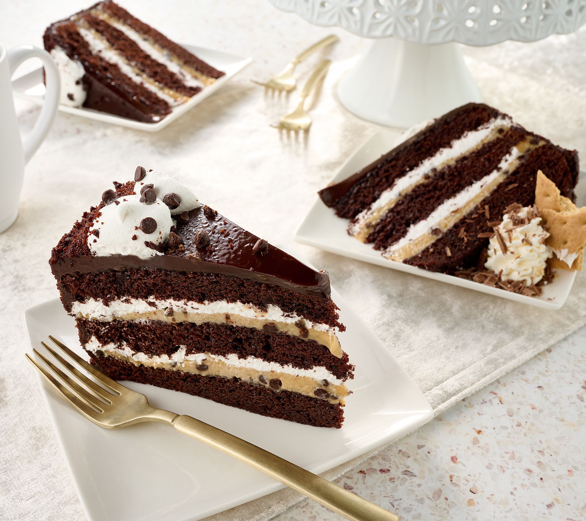 SH11/2 David's Cookies 10" Decadent Handcrafted Layer Cake