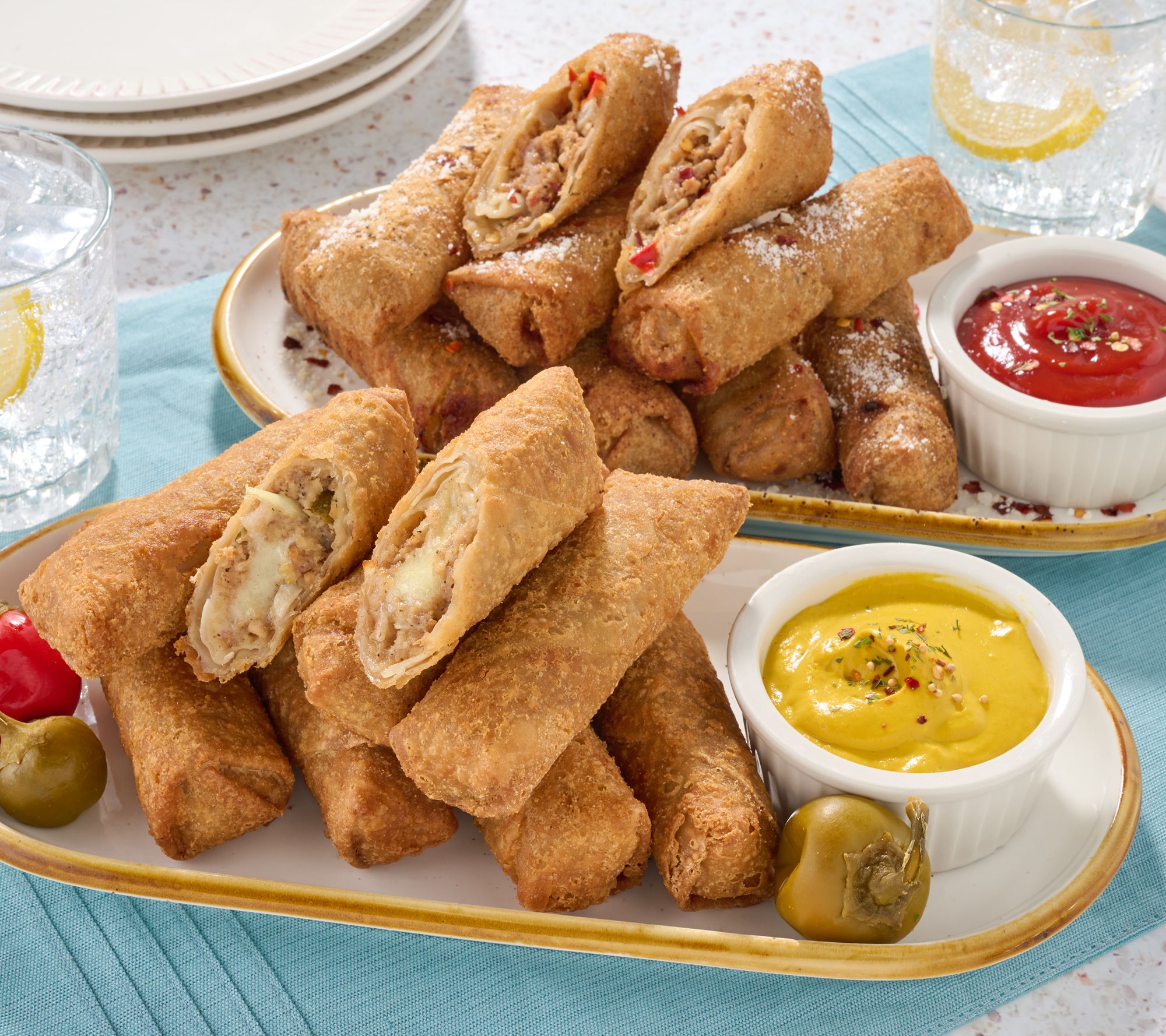Falkor Fusion 16 Cheeseburger & Cheesesteak Egg Rolls Auto-Delivery