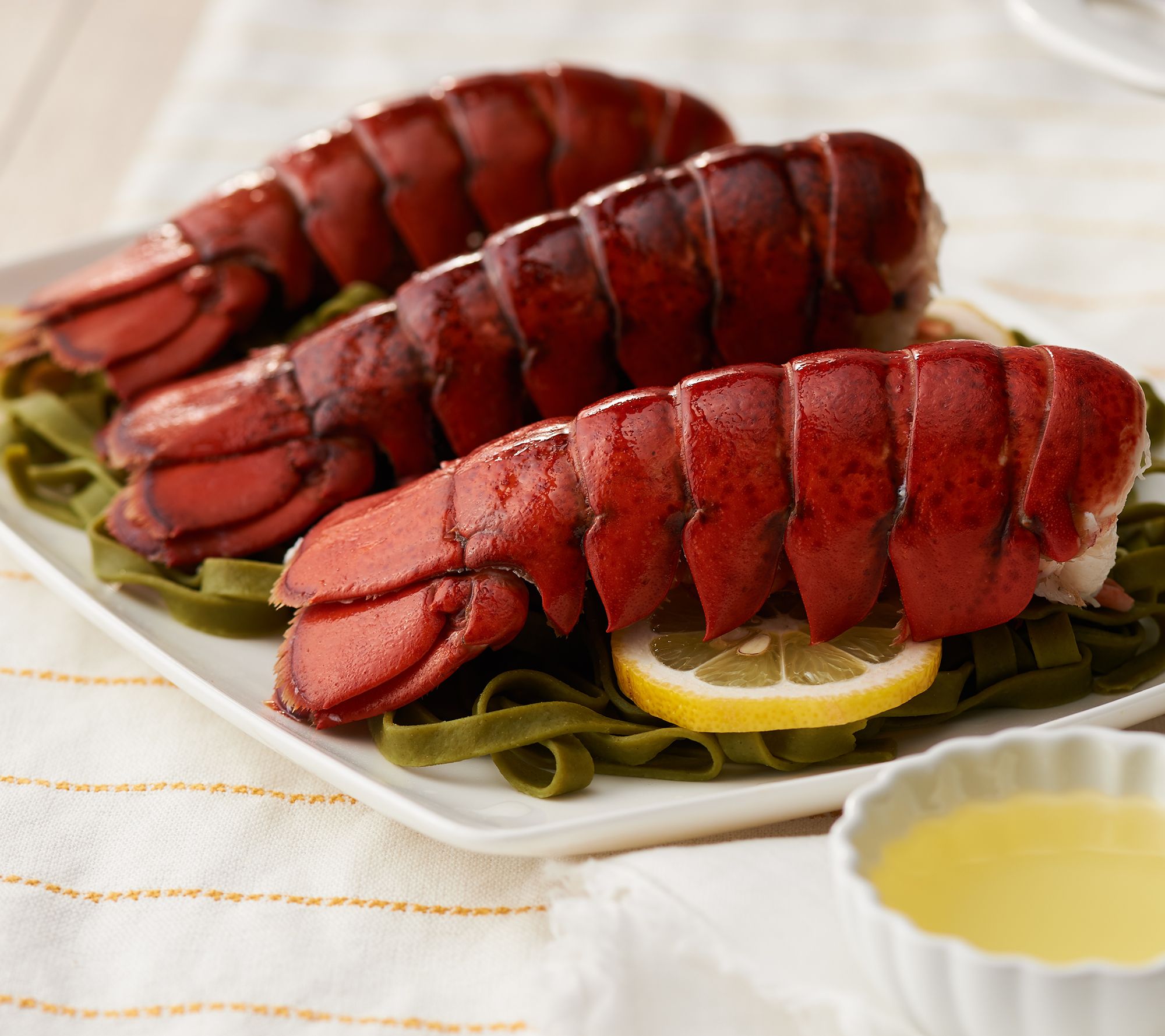 Greenhead Lobster (6) 67oz Maine Lobster Tails w/ Butter