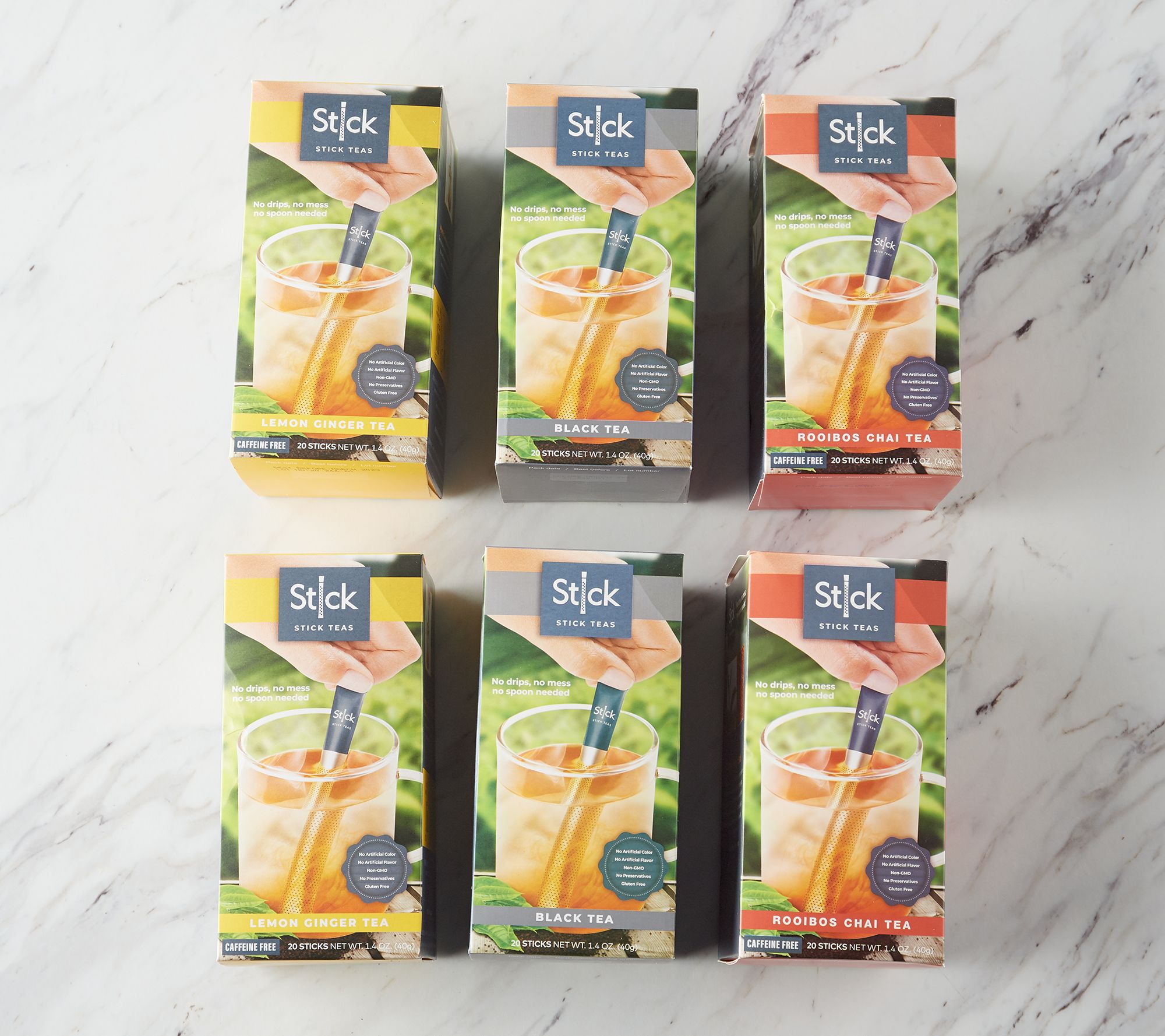 Stick Beverage 120-ct Tea Combo Assortment - QVC.com