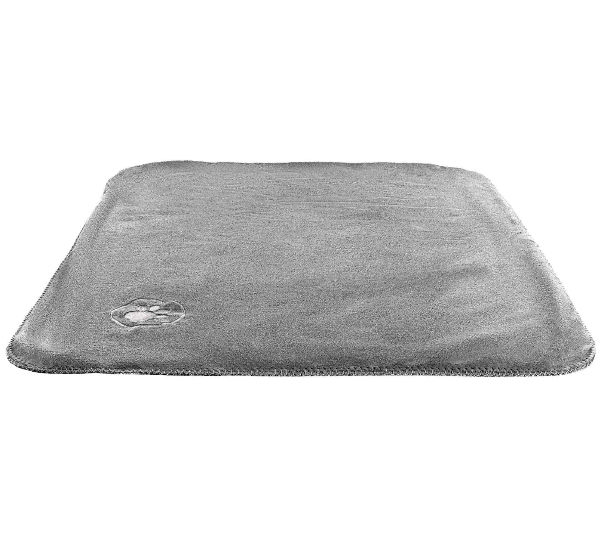PETMAKER 100% Waterproof 40x30 Pet Lap PlushThrow Tan