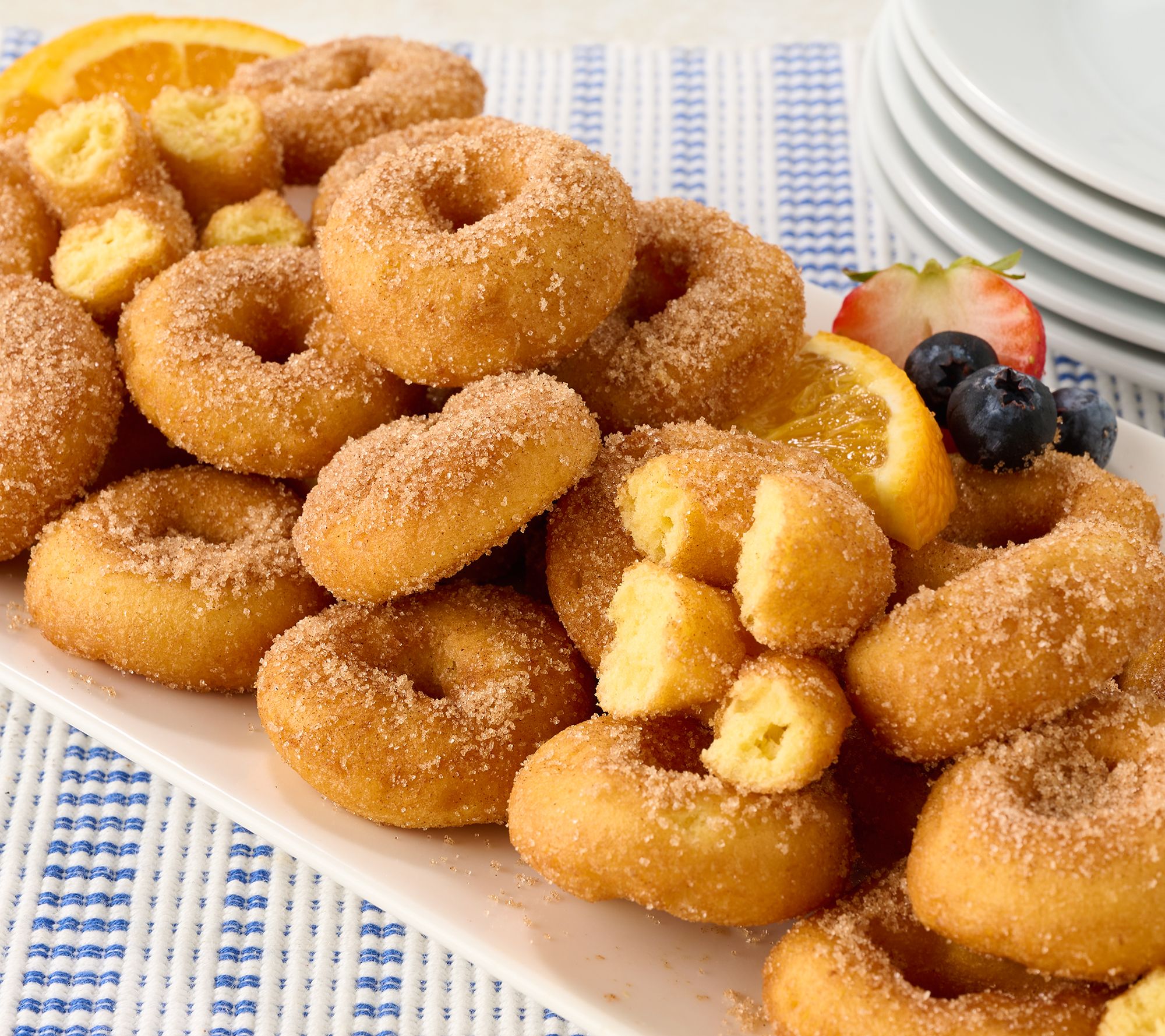 Pudgyboy's 24pc Old Fashioned Ready-to-Bake Mini Donuts