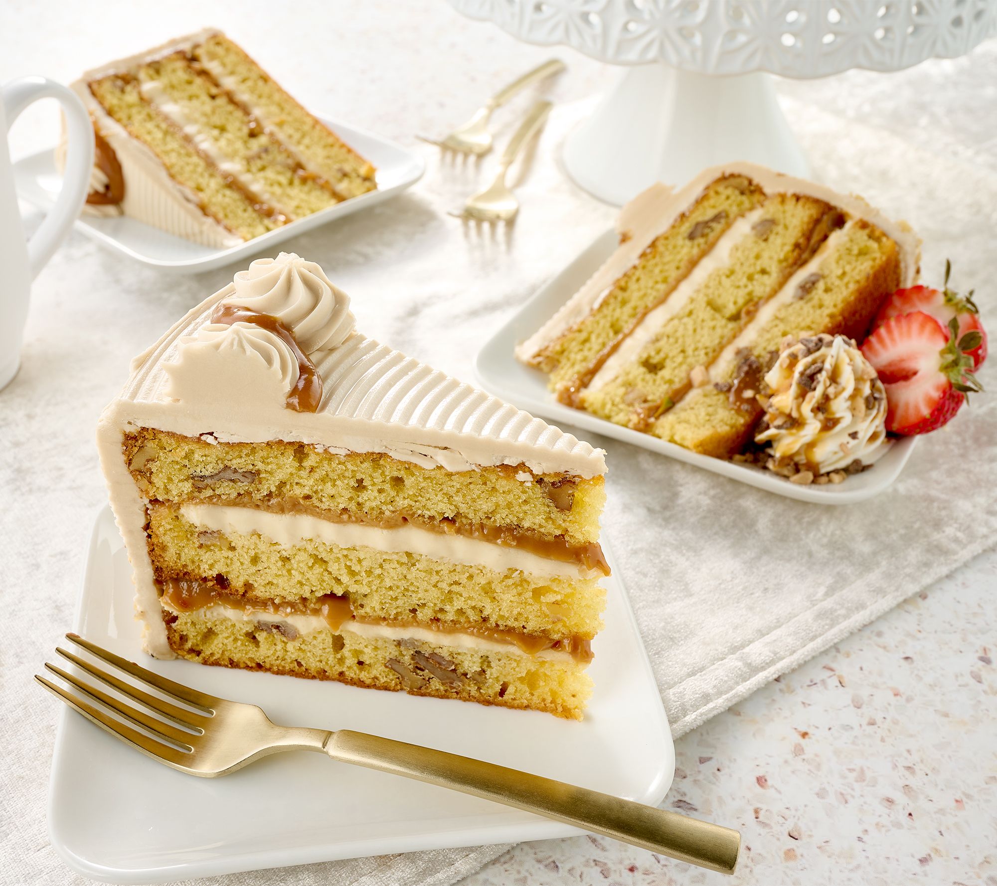  SH11/30 David's Cookies 10" Decadent Handcrafted Layer Cake