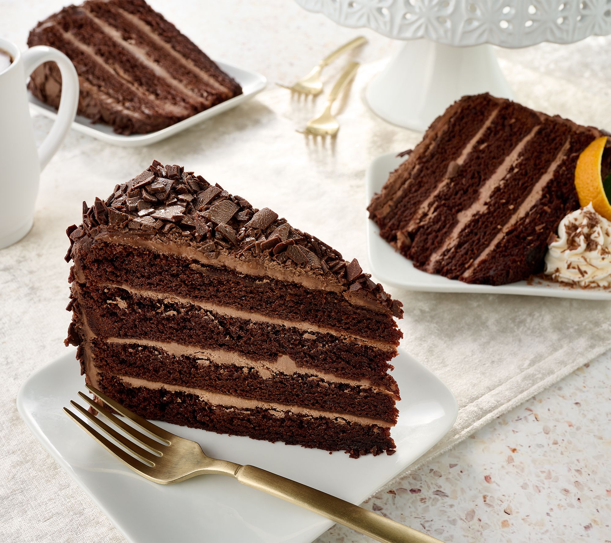 SH11/30 David's Cookies 10" Decadent Handcrafted Layer Cake