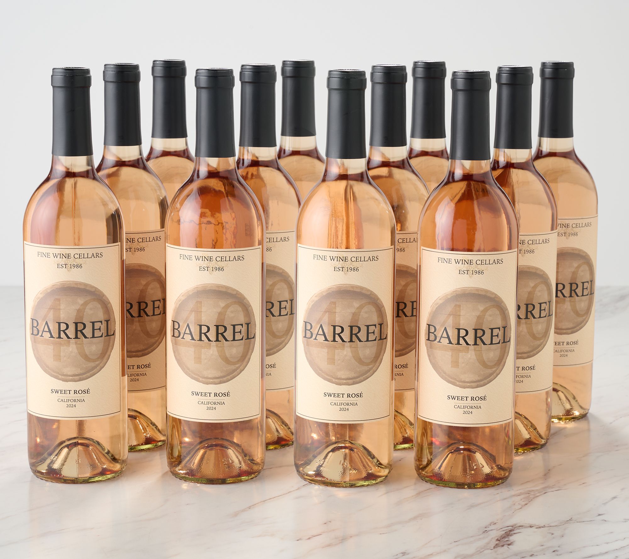 Corky's Barrel 40 Wines (12) 750-ml Bottle Set