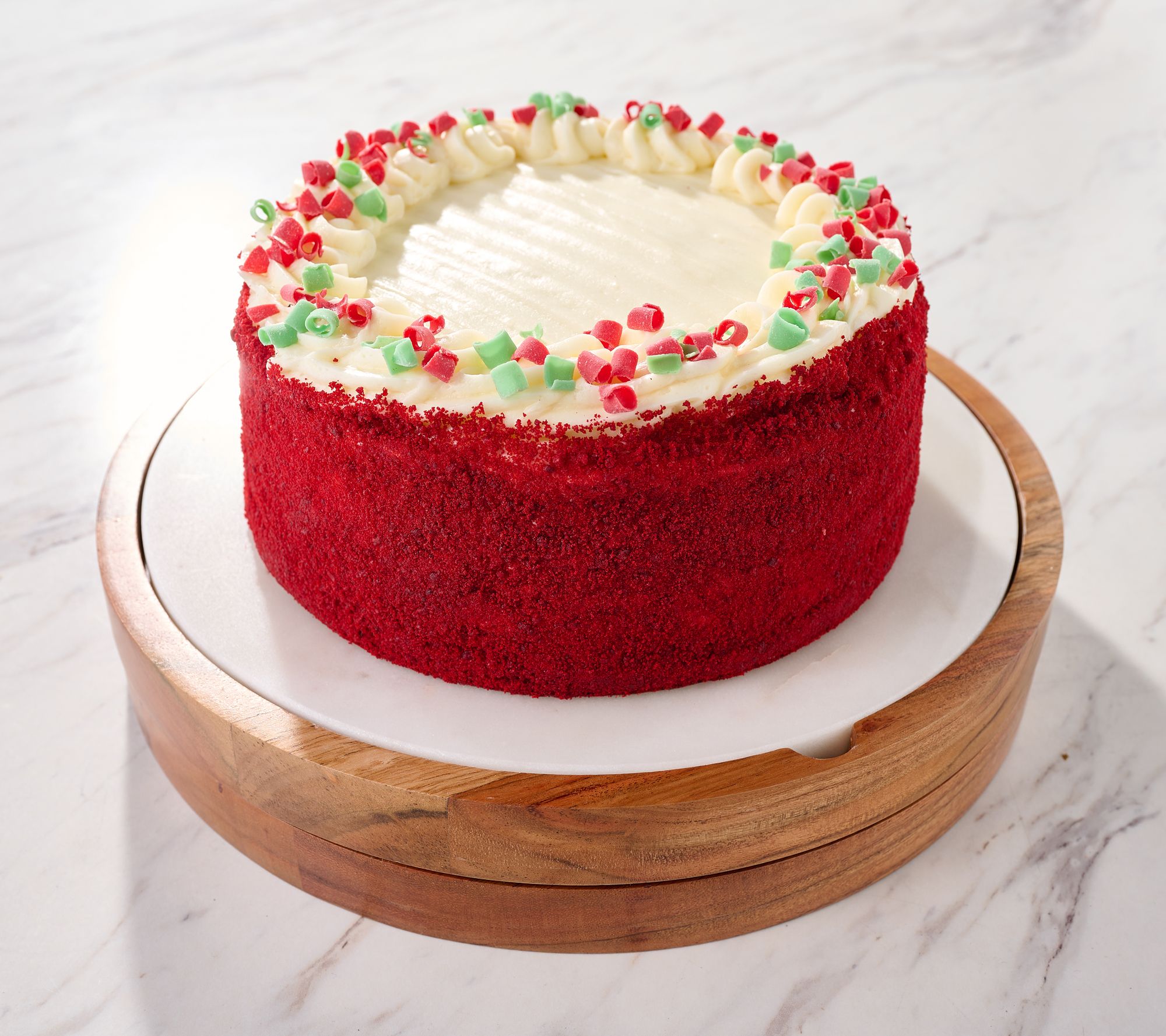 SH12/9 Junior's 4 lb Red Velvet or Devil's FoodCheesecake