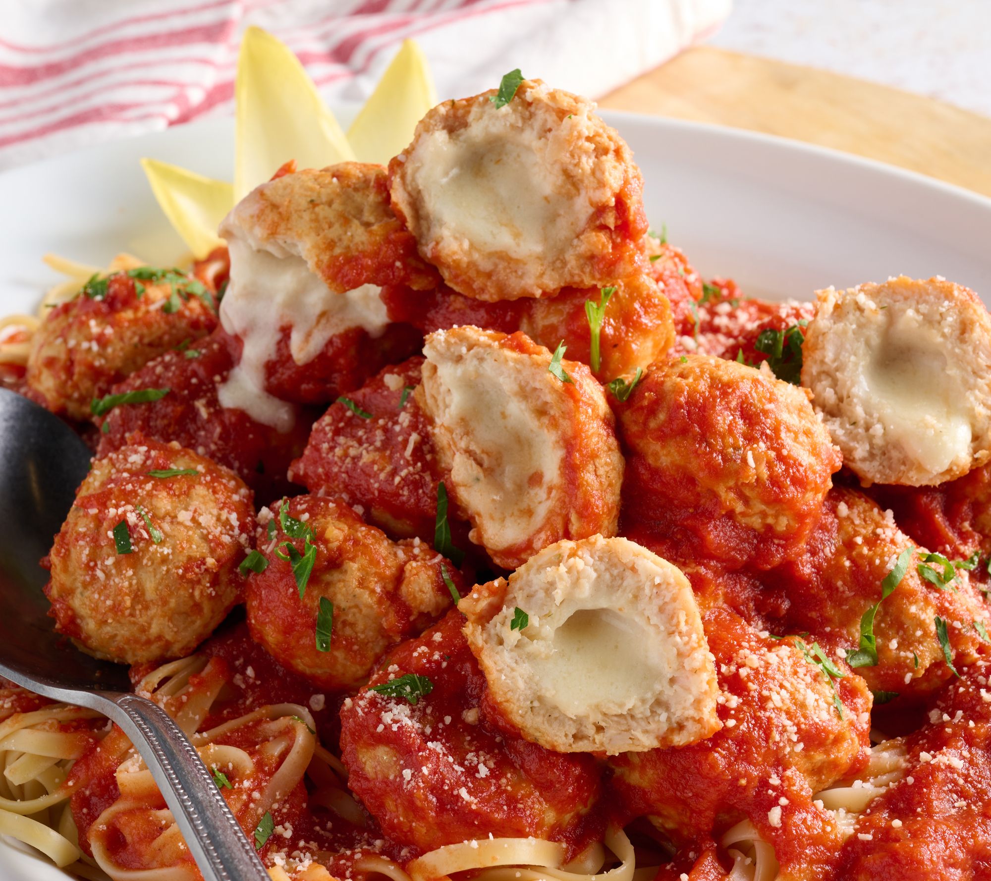 Mama Mancini's (4) 1-lb Chicken Parm Meatballs Auto-Delivery