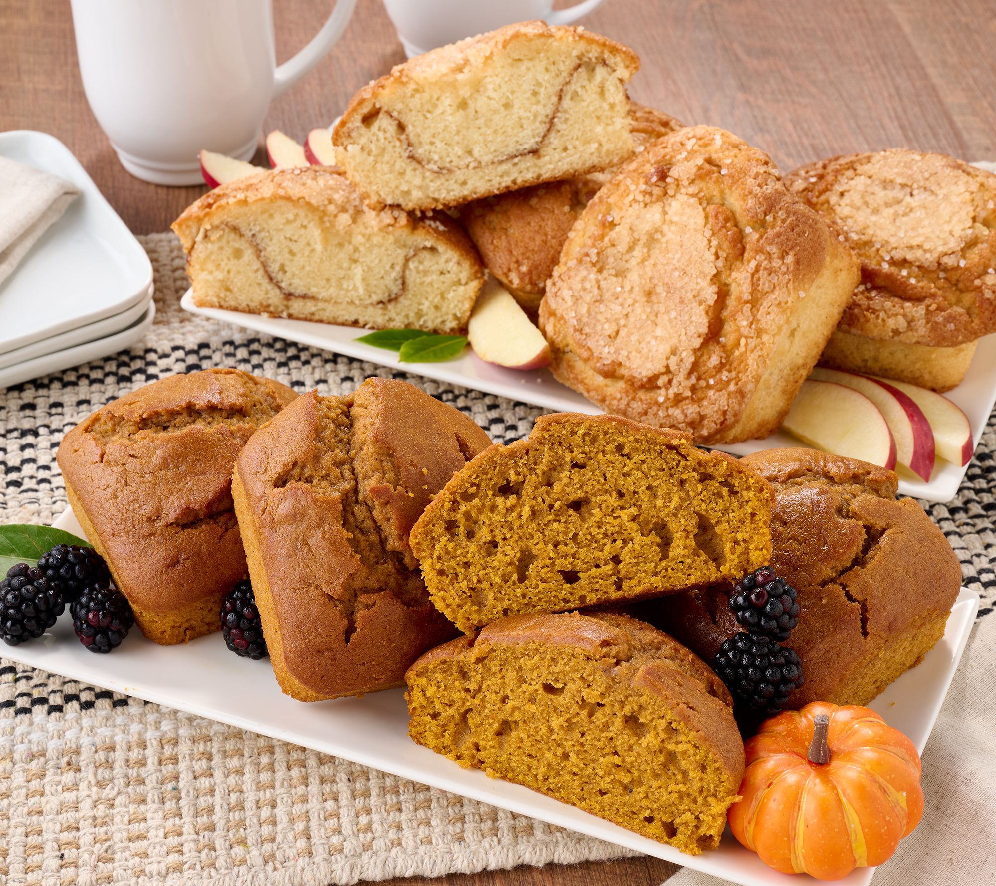  SH11/9 Jimmy the Baker (12) 6.5 oz Holiday Flavor Crumb Cakes