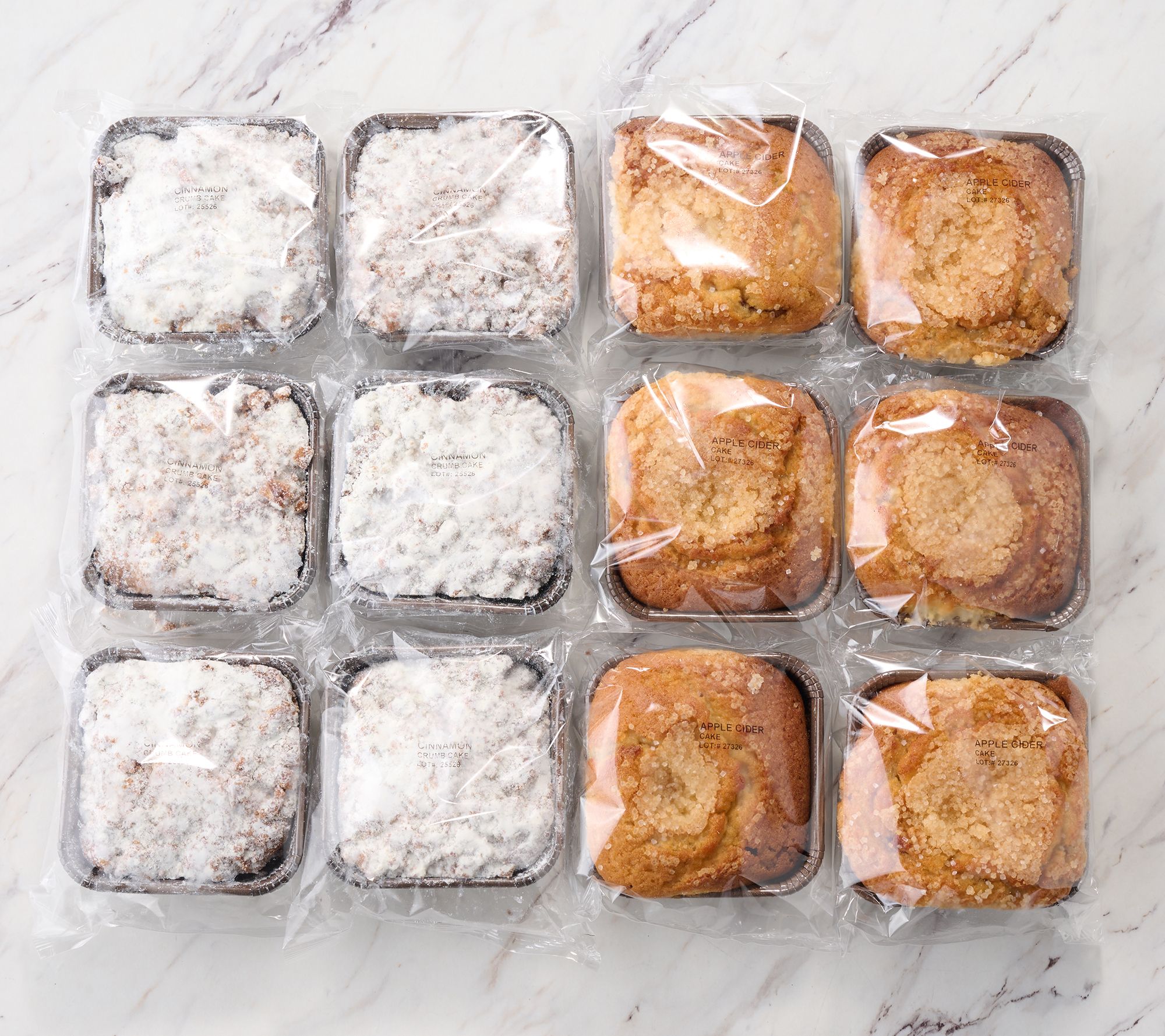 SH11/9 Jimmy the Baker (12) 6.5 oz Holiday Flavor Crumb Cakes | QVC