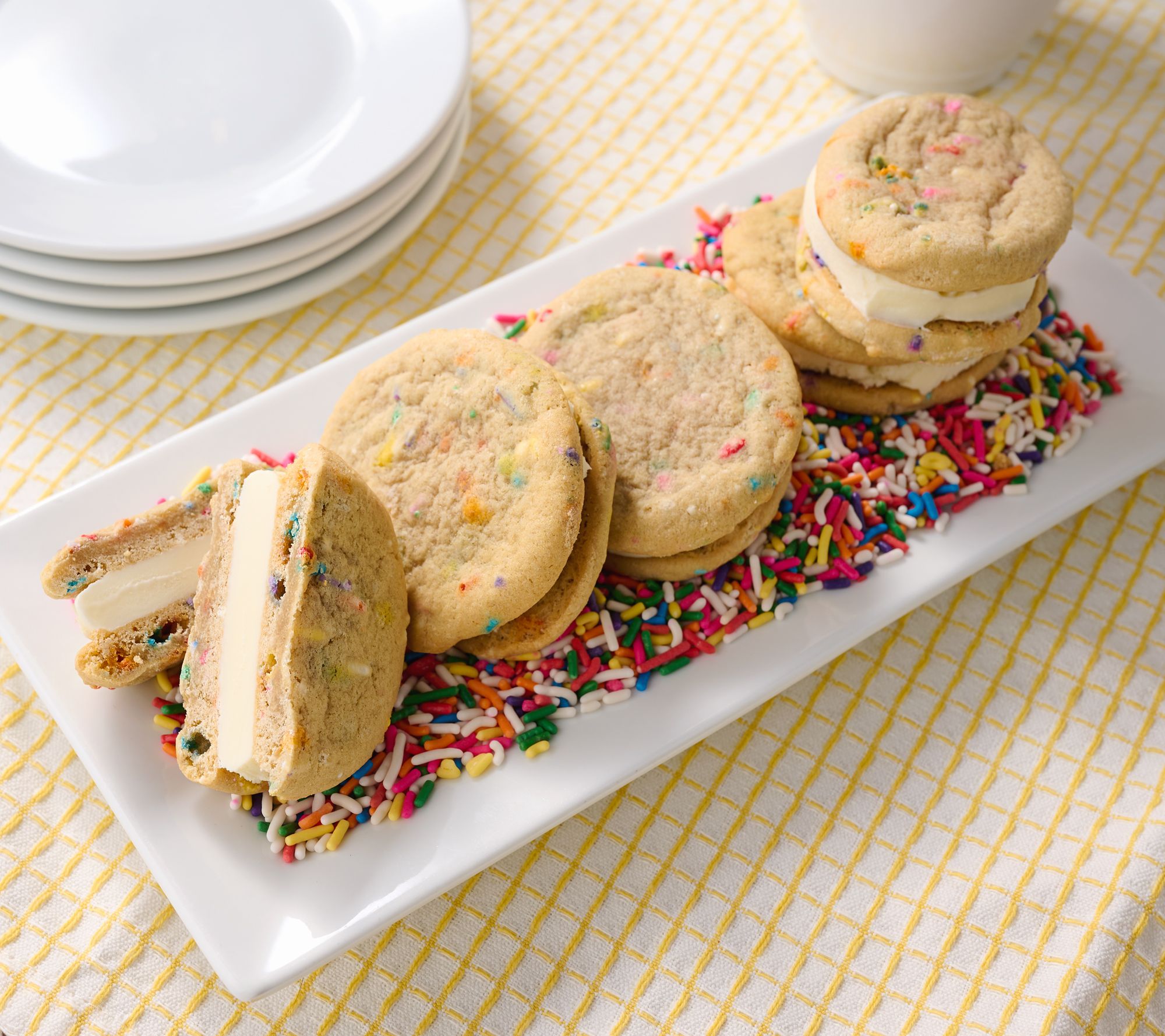 Drops of Dough (14) Gourmet Ice Cream Cookie Sandwiches