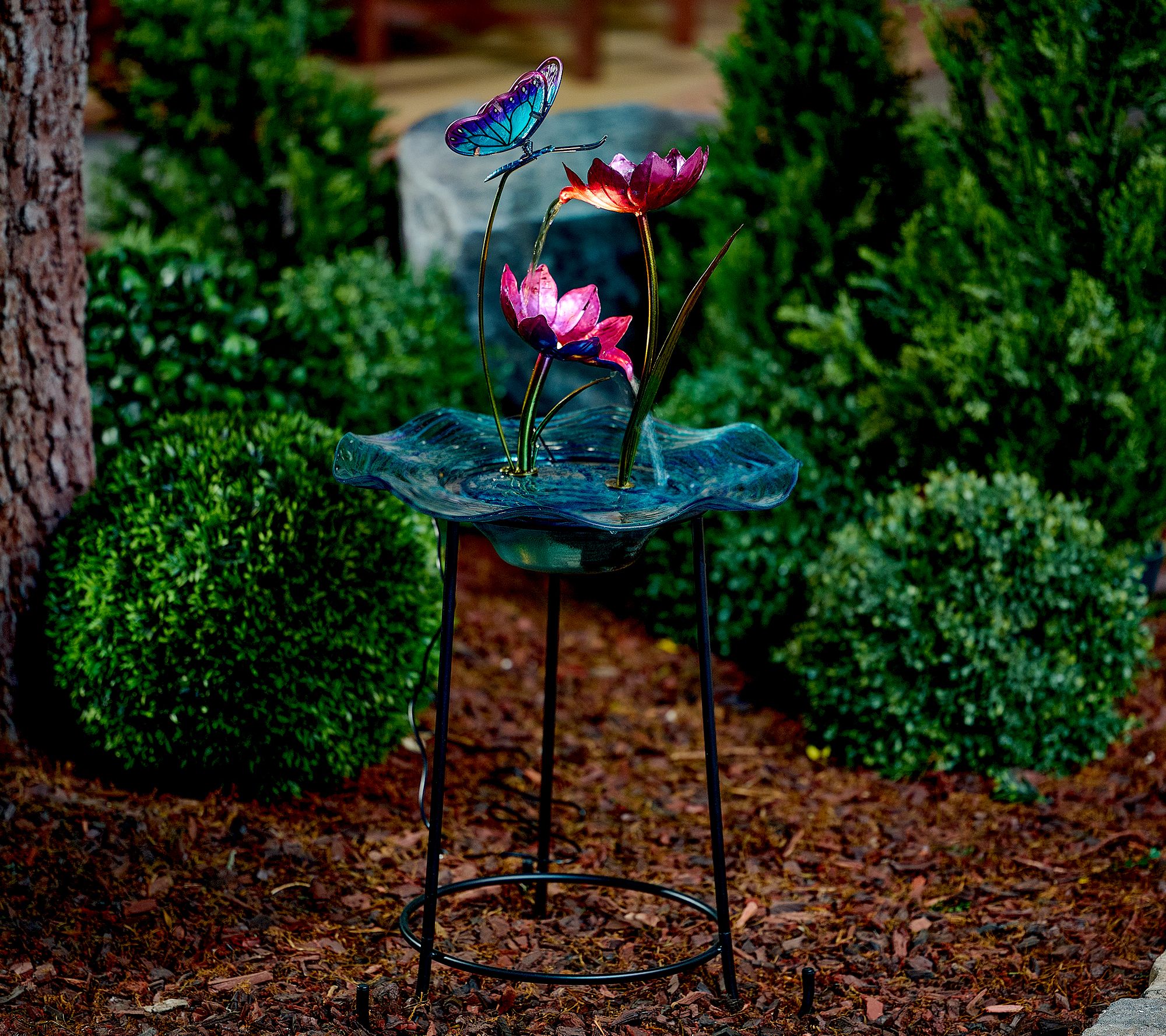 Floral Hummingbird Garden by New Vintage Handbags