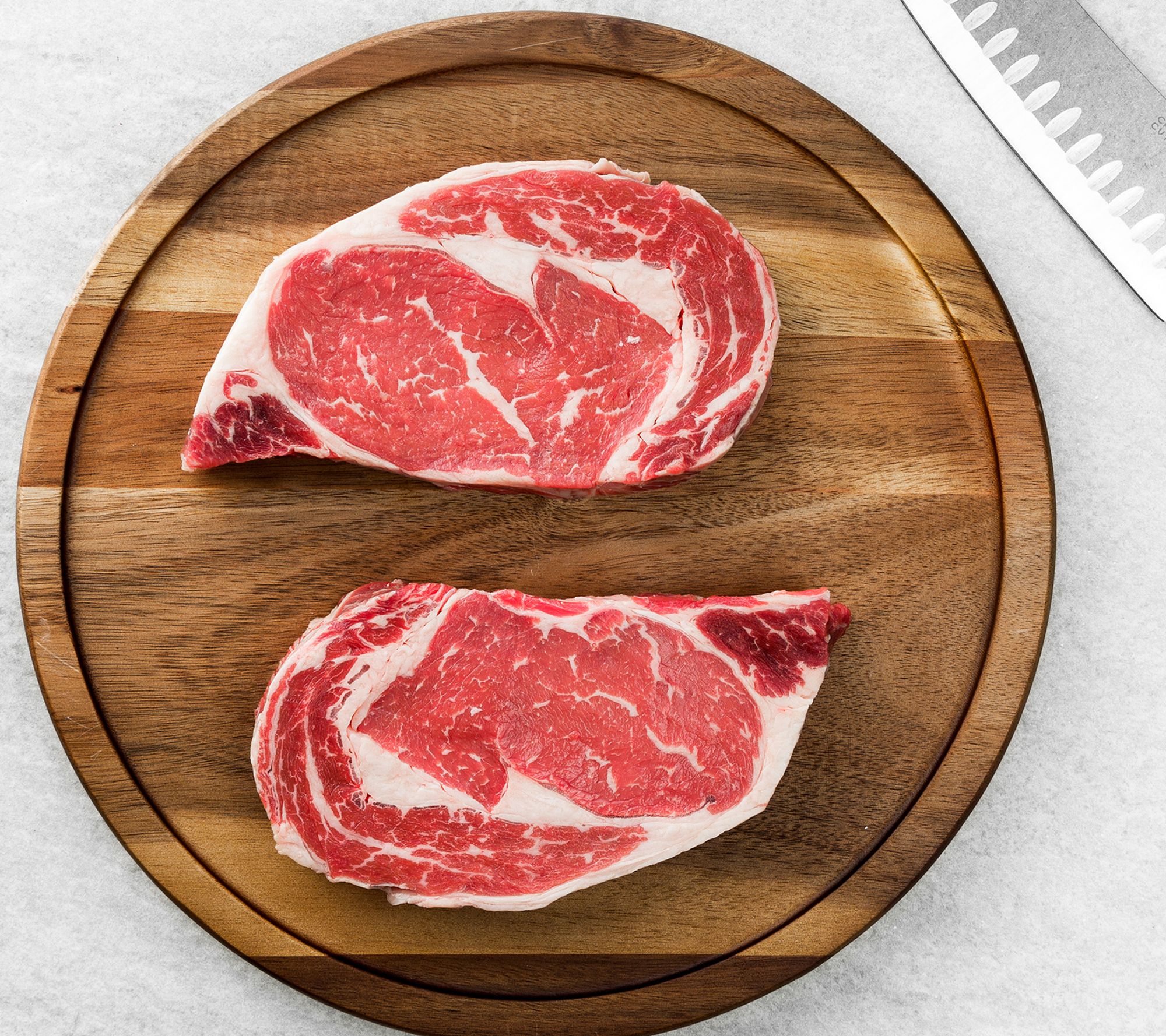 Rastelli 4 12 Oz Black Angus Prime Ribeye Steaks 5709