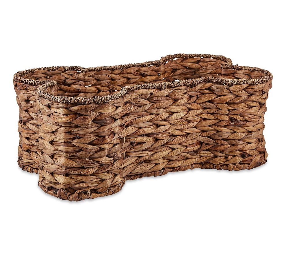 Design Imports Dry Hyacinth Bone Pet Basket - Medium