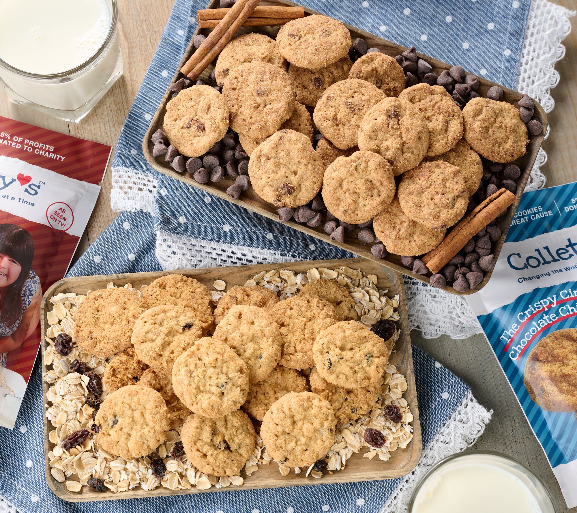 Colletty's Cookies (6) Bags Crispy Cookies