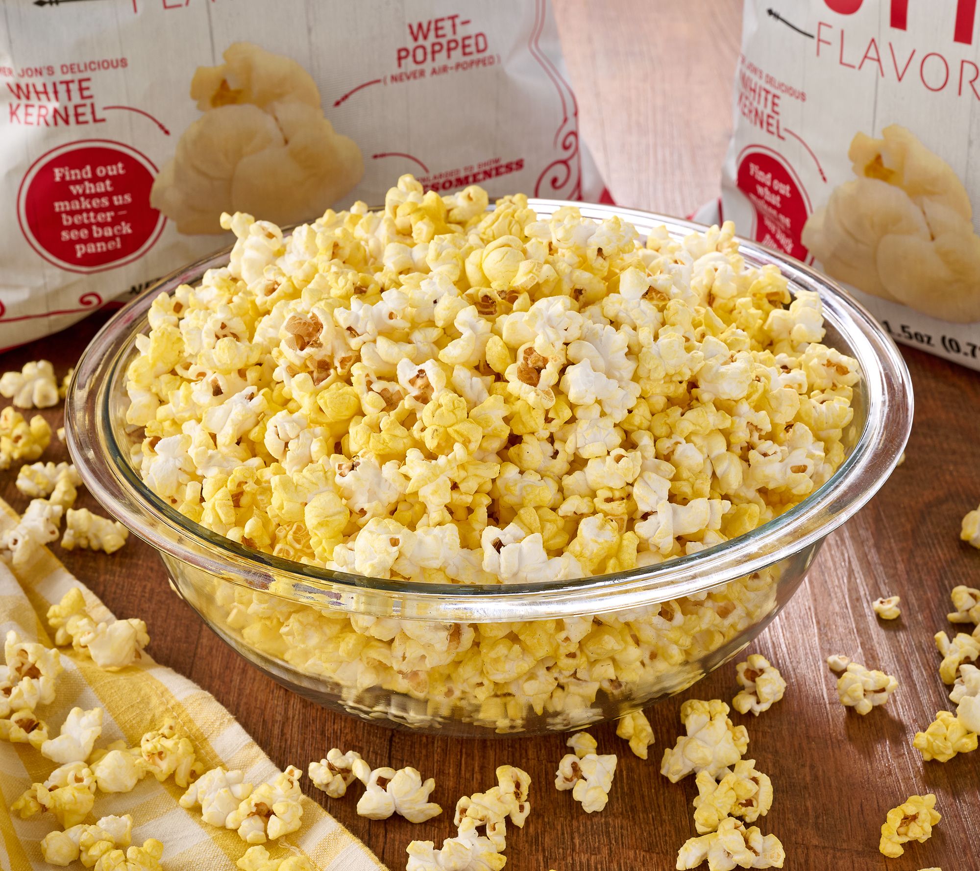 Farmer Jon's (2) 11.5-oz Jumbo Gourmet Popped Popcorn Bags