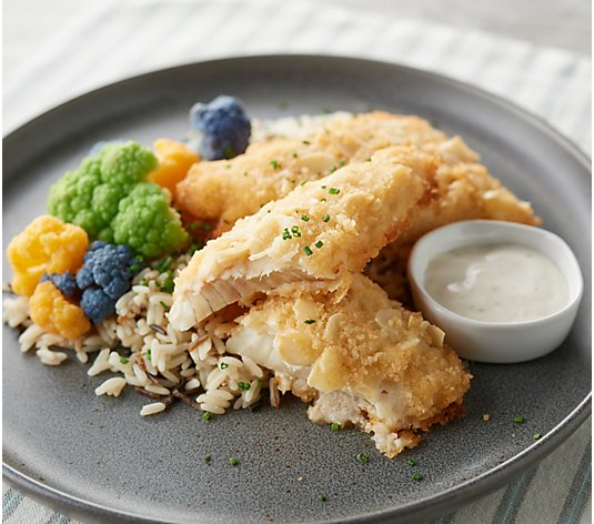 Anderson Seafoods (10) 4-oz Almond Crusted Wild Pollock