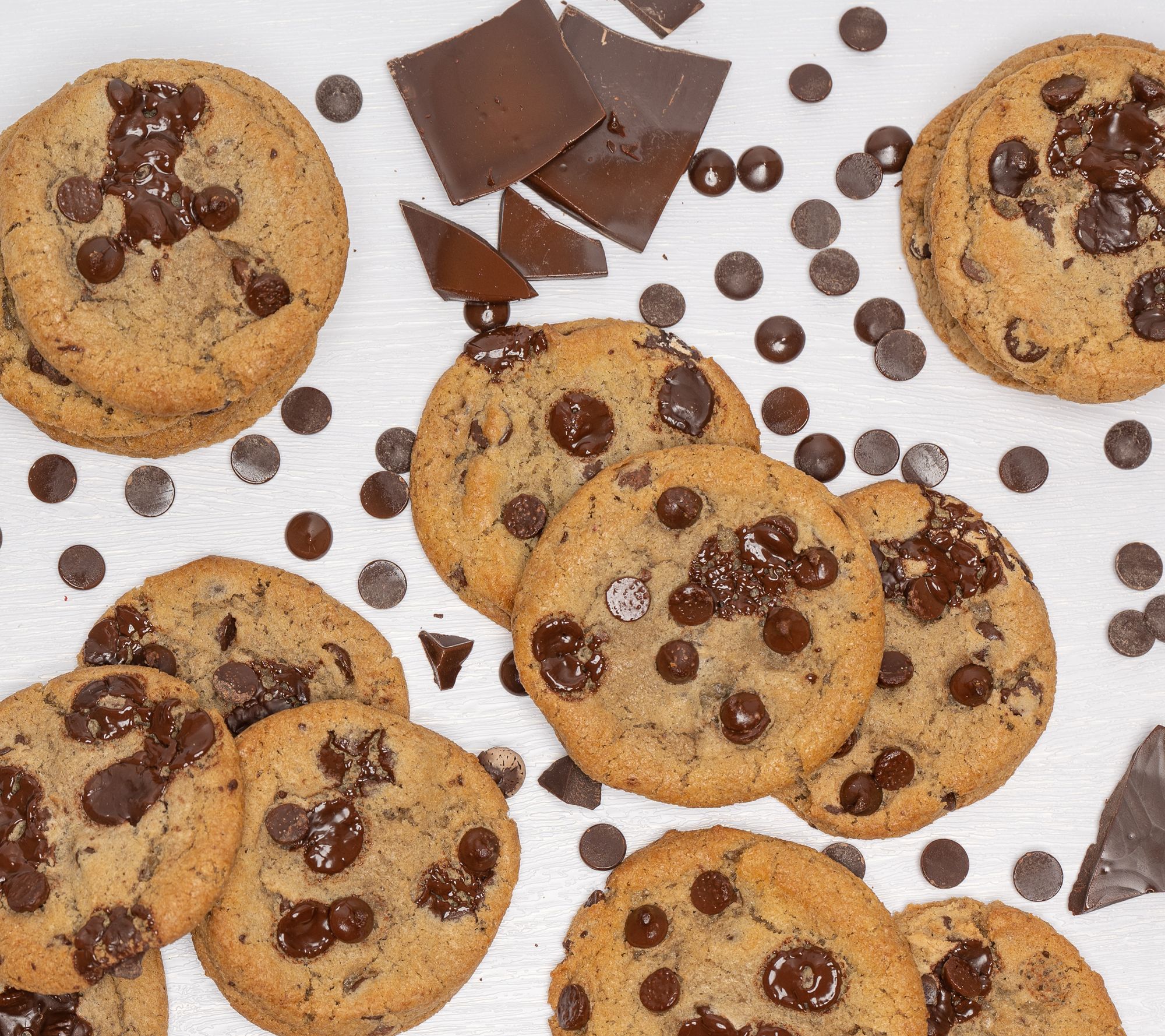 Ships 12/9 Cravory Cookies 24-pc Santa's Chocolate Chip Cookies