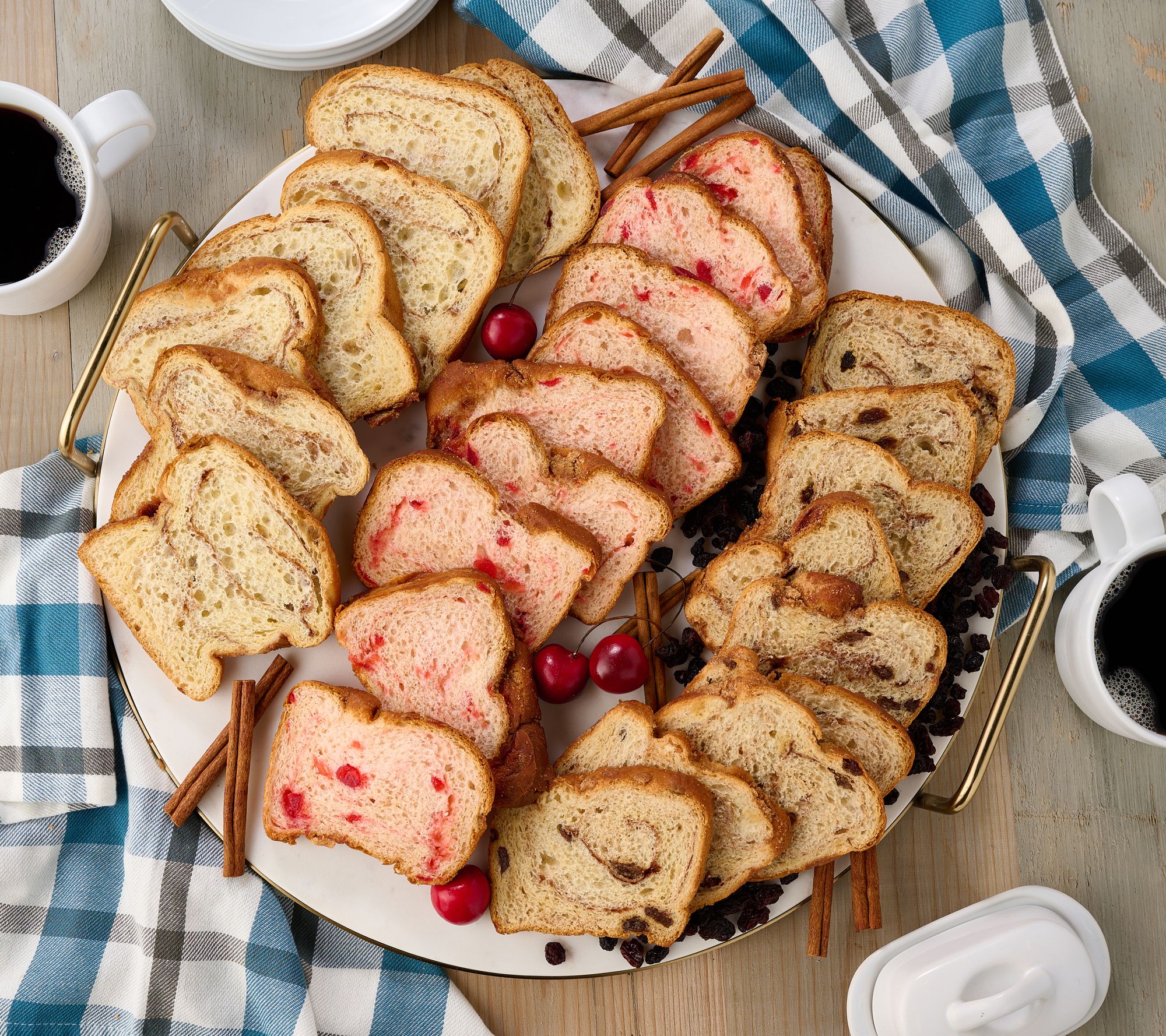 Jenny Lee (3) 17 oz Cherry Chunky Streusel Sliced Cinnamon Loaf