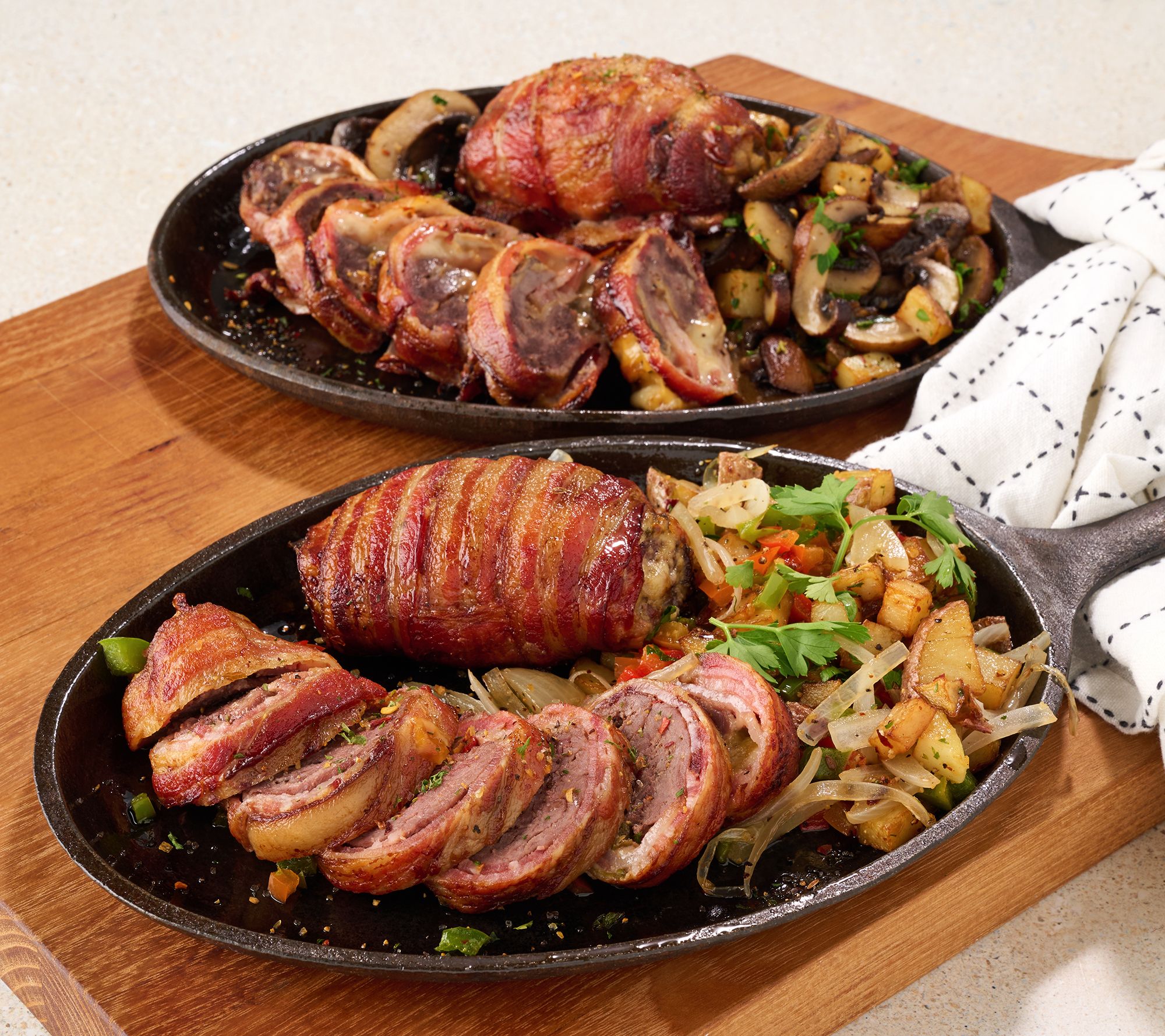 Family Farms (8) 8-oz Bacon Wrapped Stuffed Steak