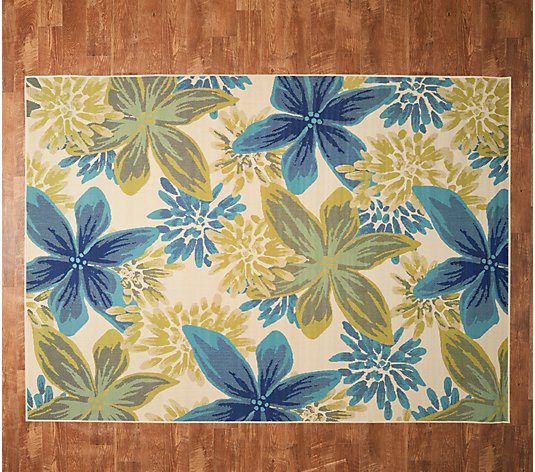 Tommy Bahama 7 8 X 10 Whimsical, Tommy Bahama Outdoor Rugs Qvc