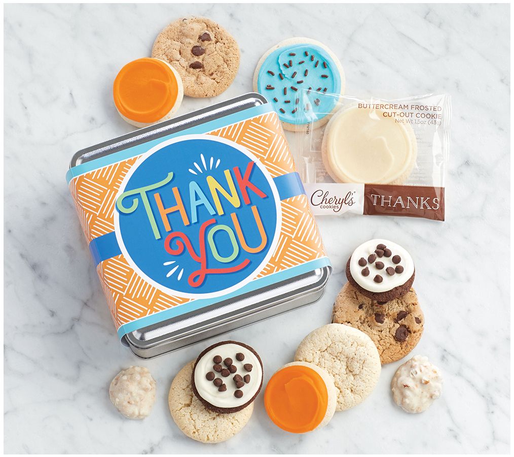 Cheryl's 12 Piece Thank you Treats Tin