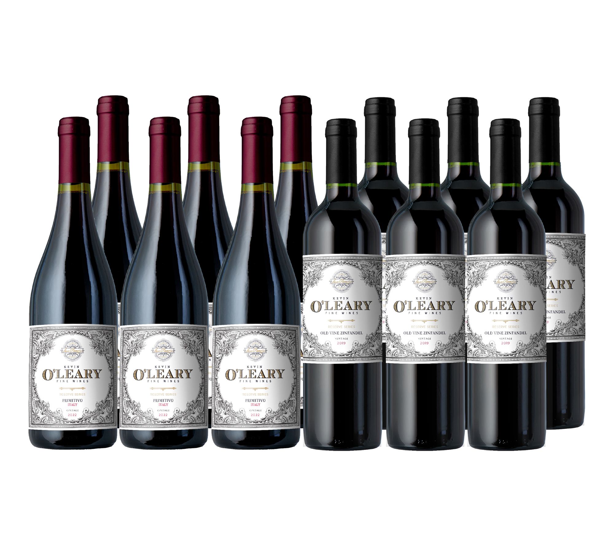 Kevin O'Leary Fine Wines Big Bold Reds 12 Bottles