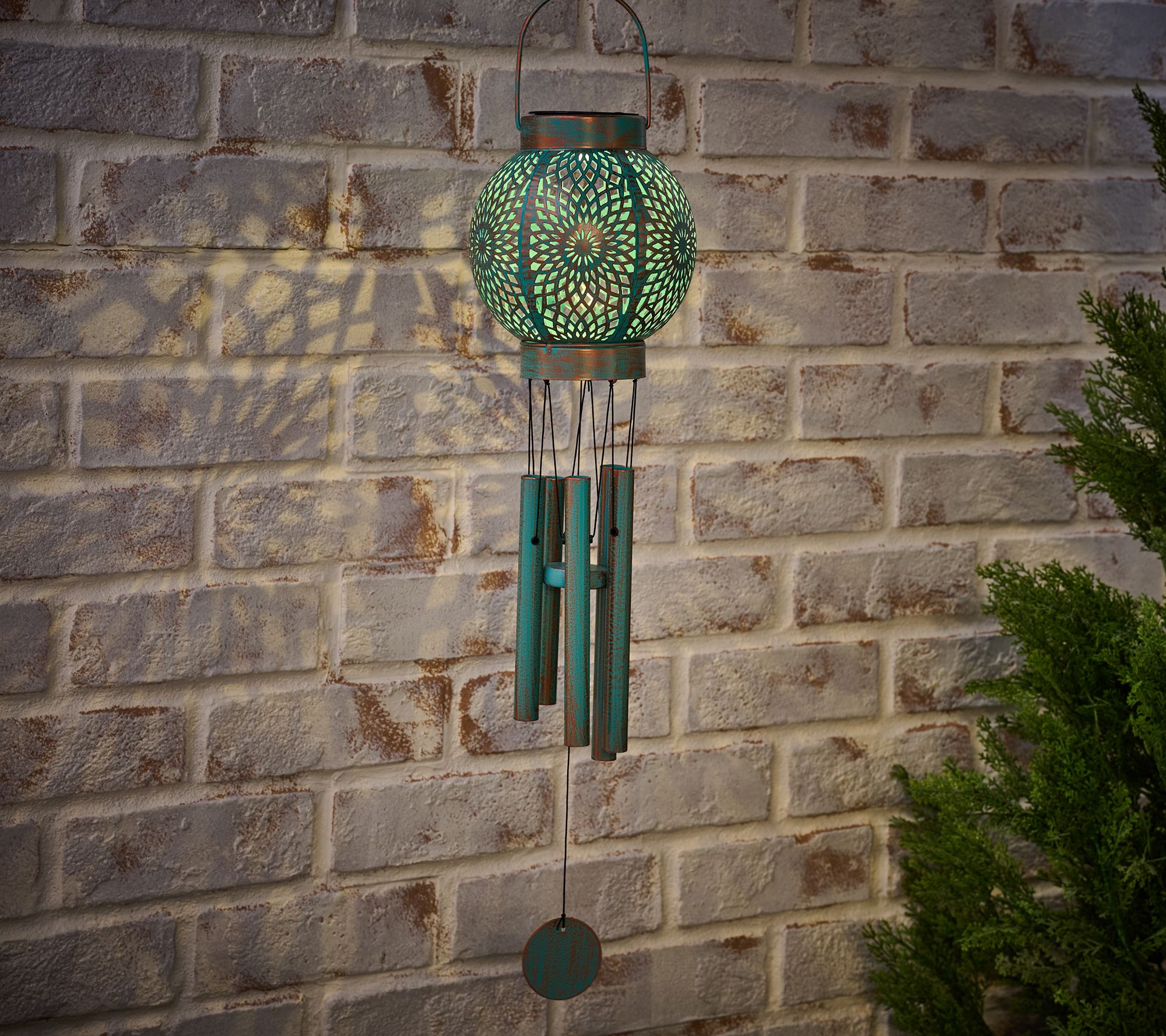 Garden Reflections Cut Metal Hand-Tuned Wind Chime