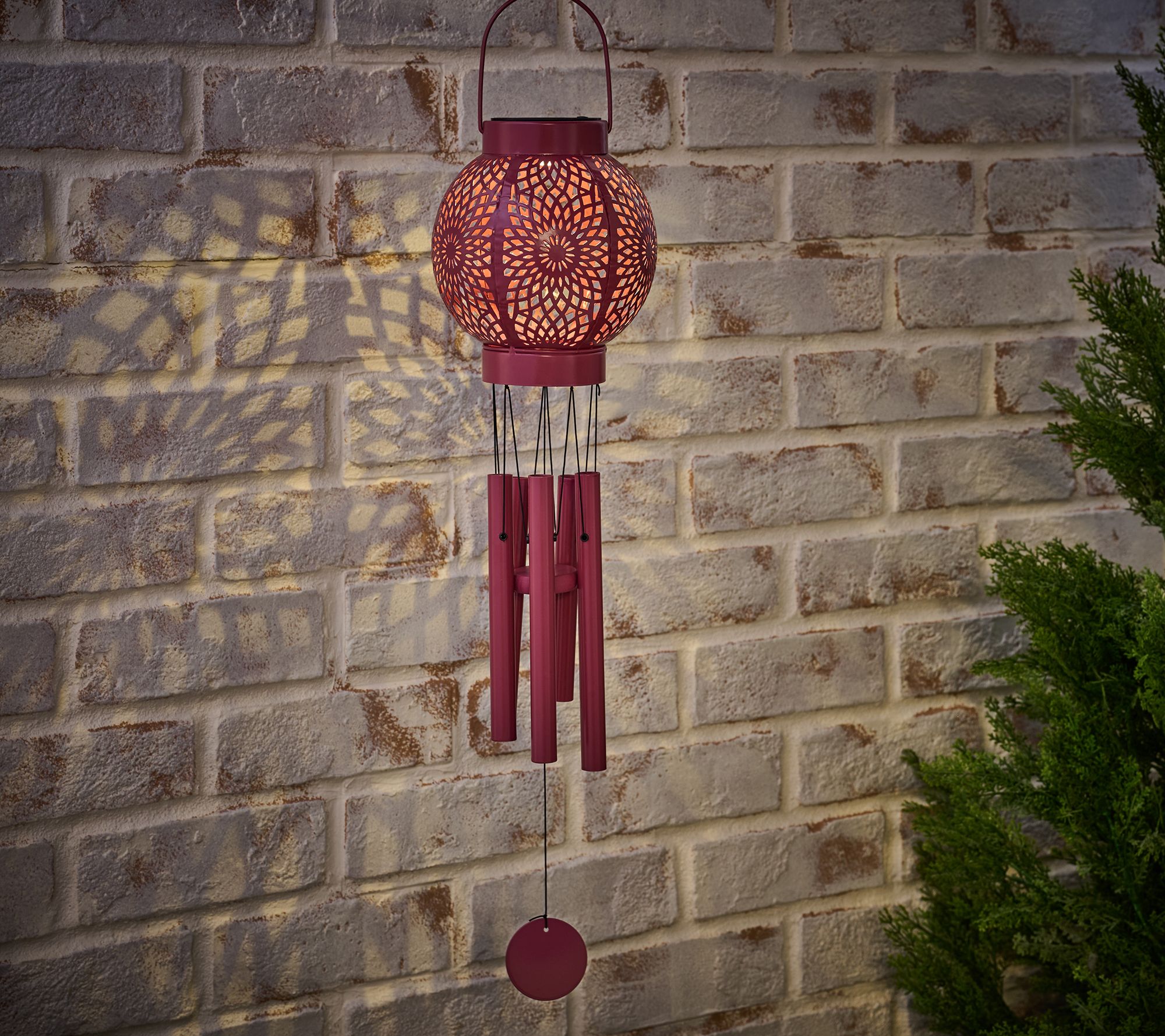 Garden Reflections Cut Metal Hand-Tuned Wind Chime